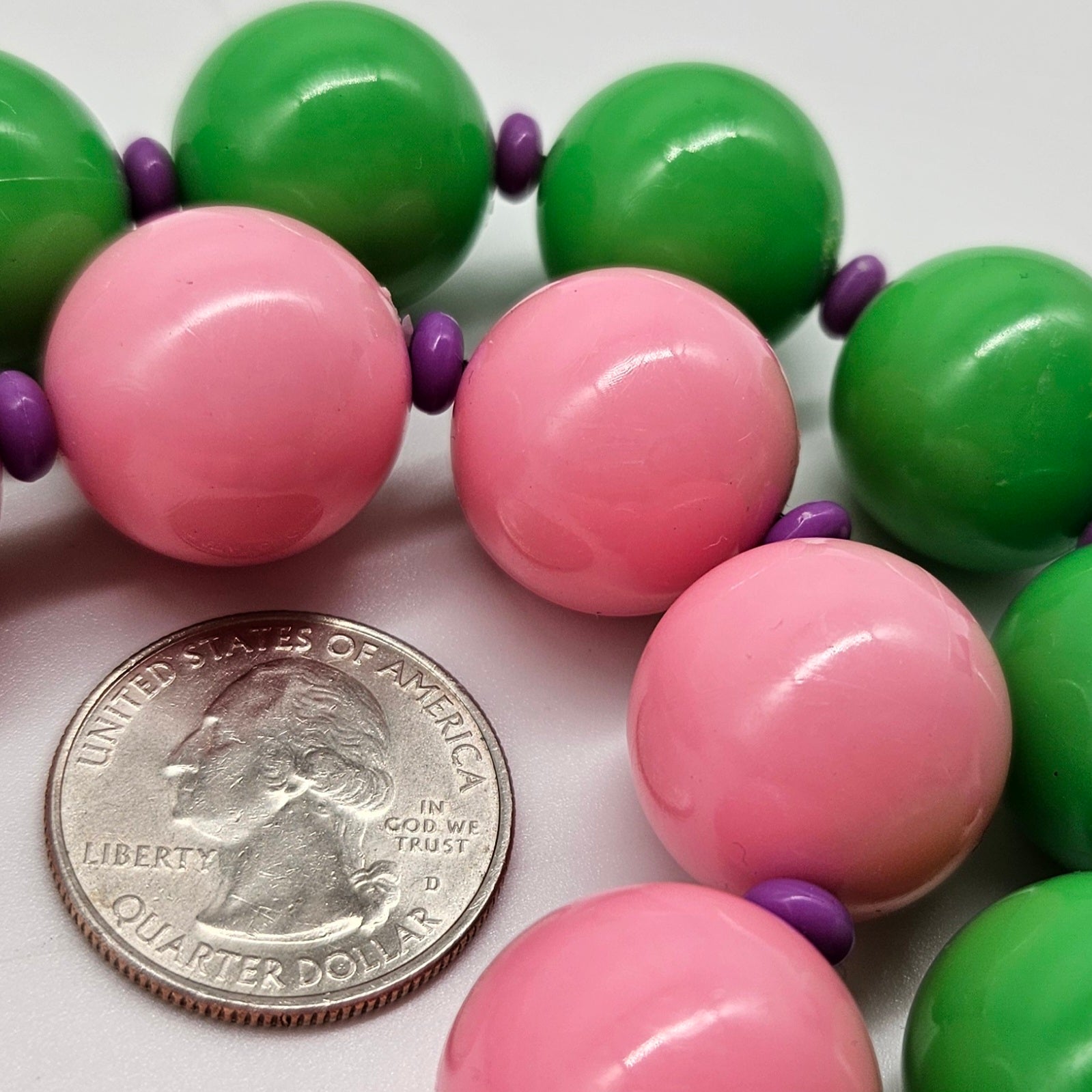 Guava Pop Marco  Necklace