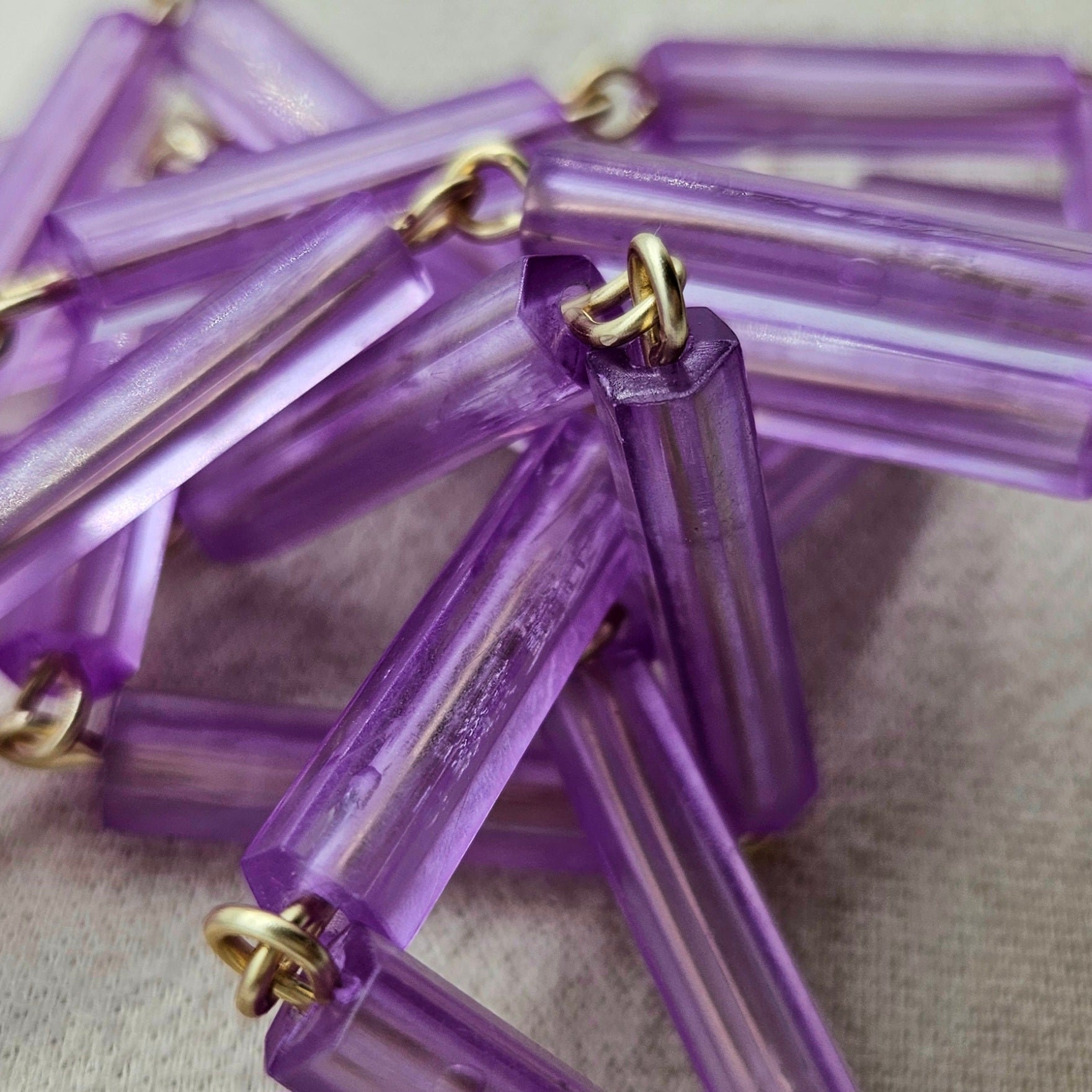 Kaleidoscope Bubble Opera Necklace