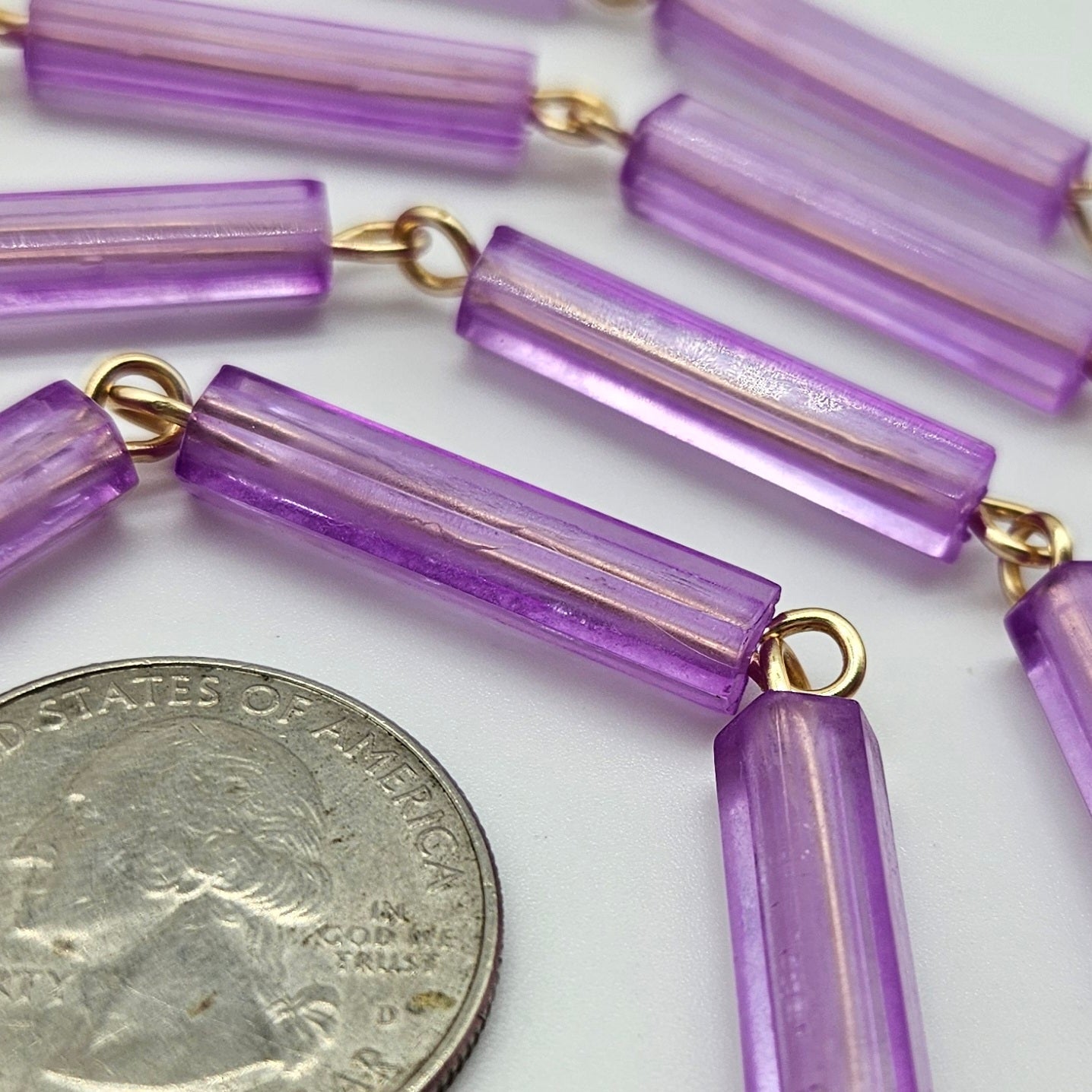 Kaleidoscope Bubble Opera Necklace