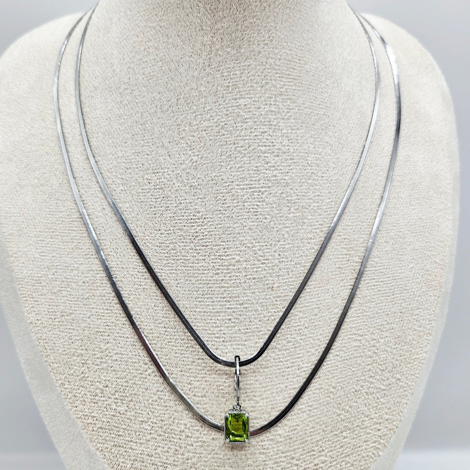 Interchangeable Glass Charm Party - Necklace &amp; Earrings