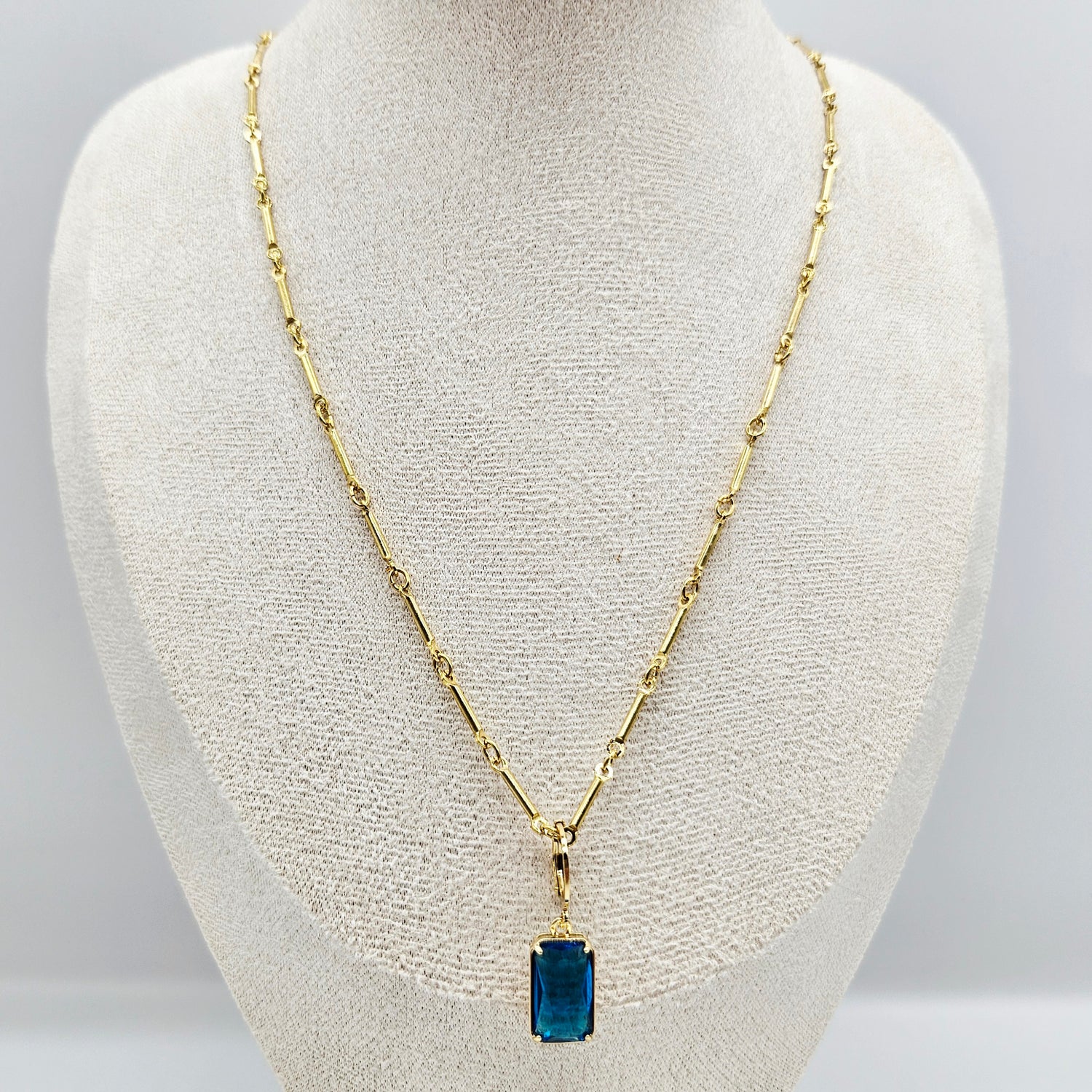Interchangeable Glass Charm Party - Necklace &amp; Earrings