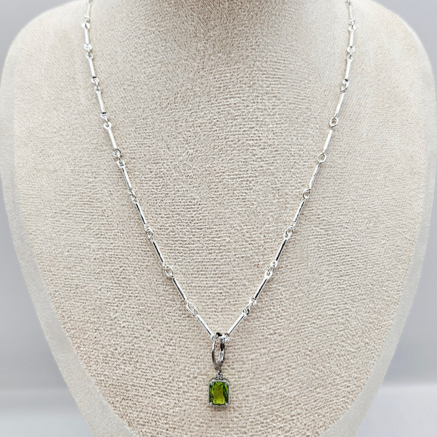 Interchangeable Glass Charm Party - Necklace &amp; Earrings