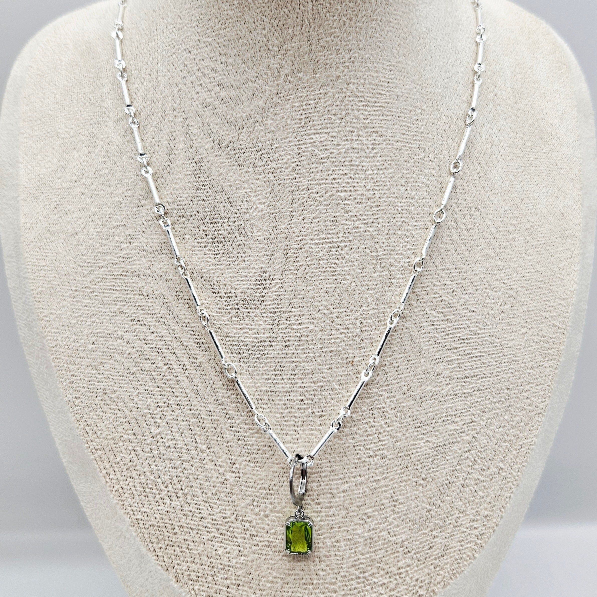 Interchangeable Glass Charm Party - Necklace &amp; Earrings