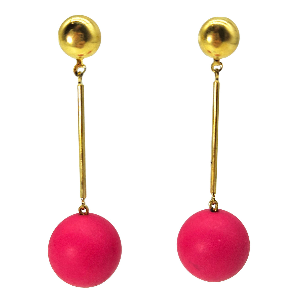 Vintage Archives: Exclamation Point Drop Earrings