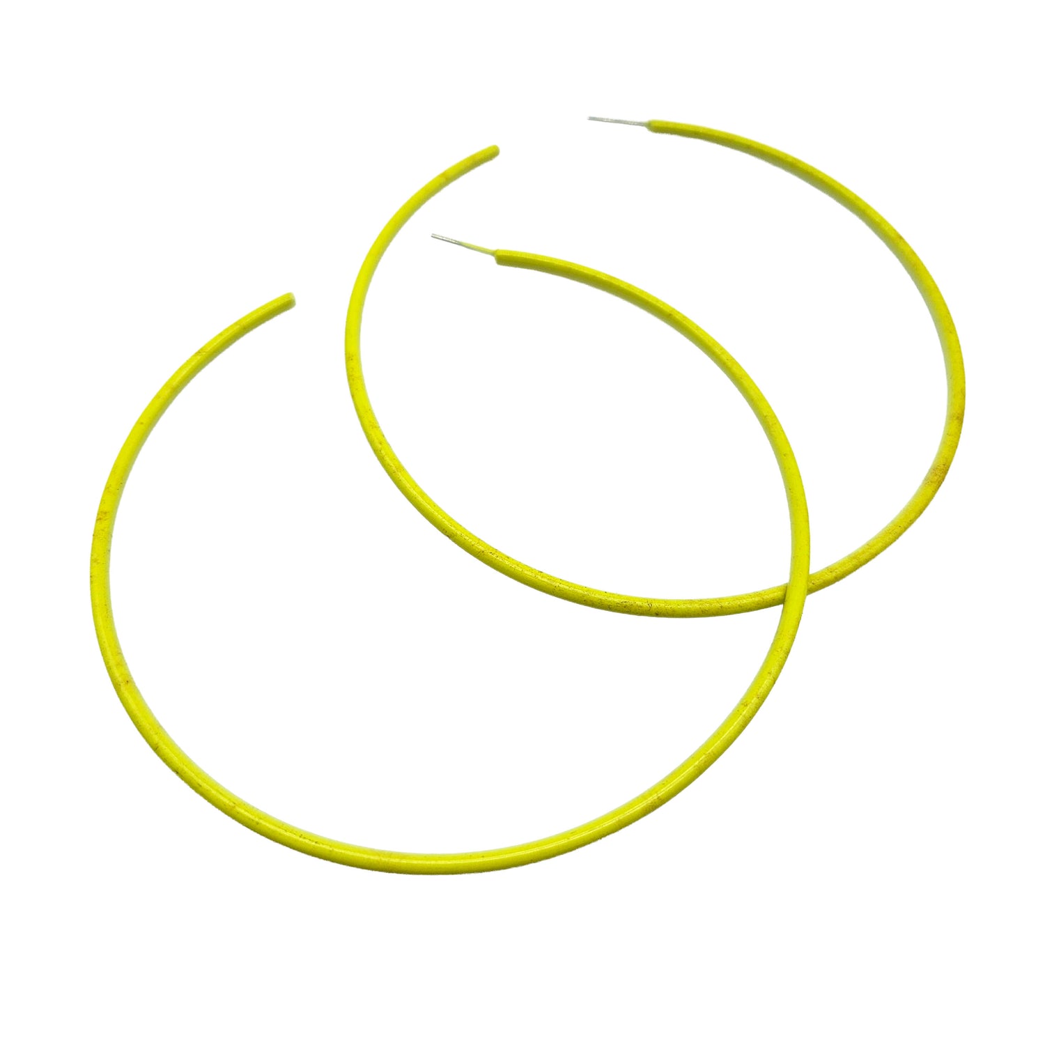 Vintage Archives: Highlighter Hoop Earrings