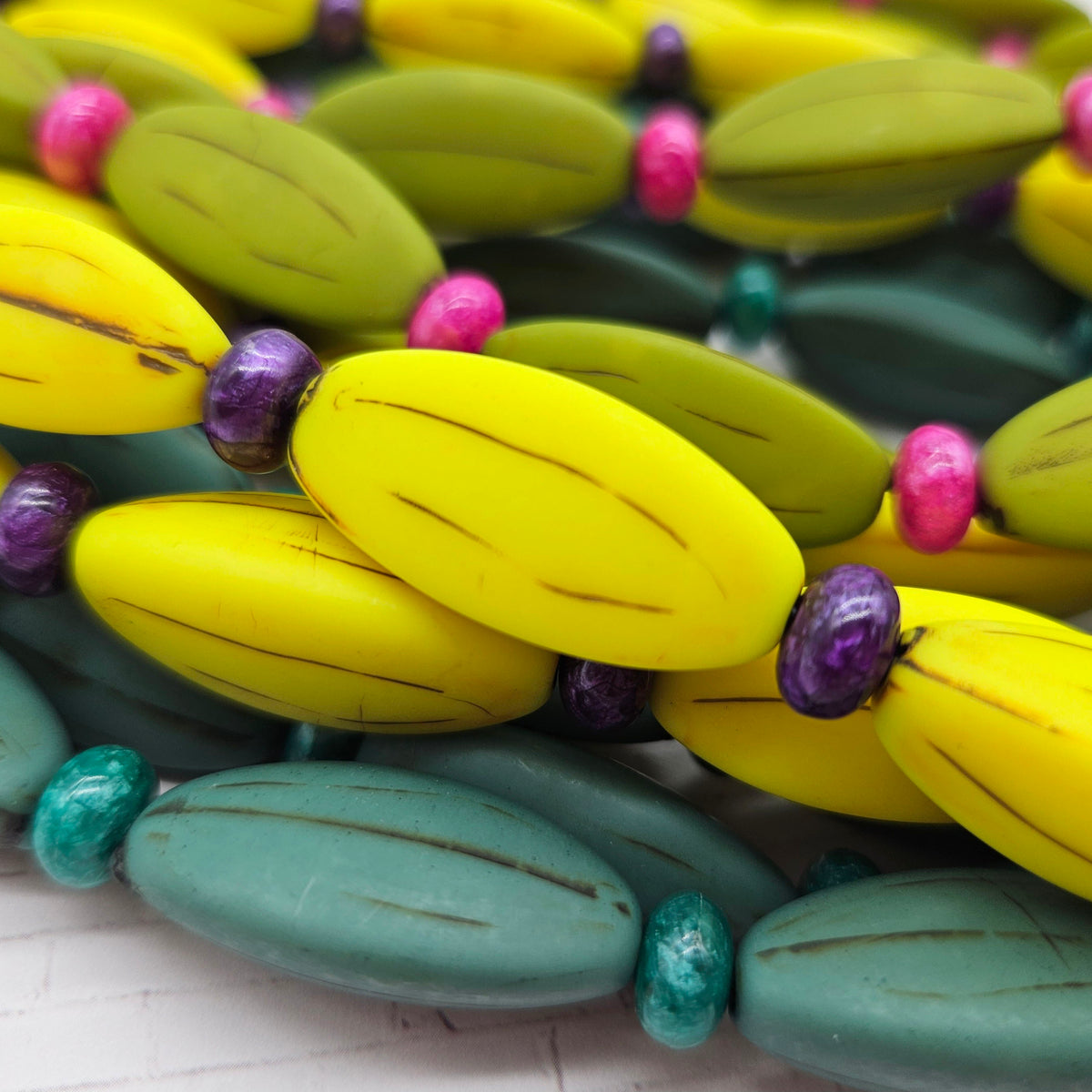 Carved Rhythm Morgan Necklace