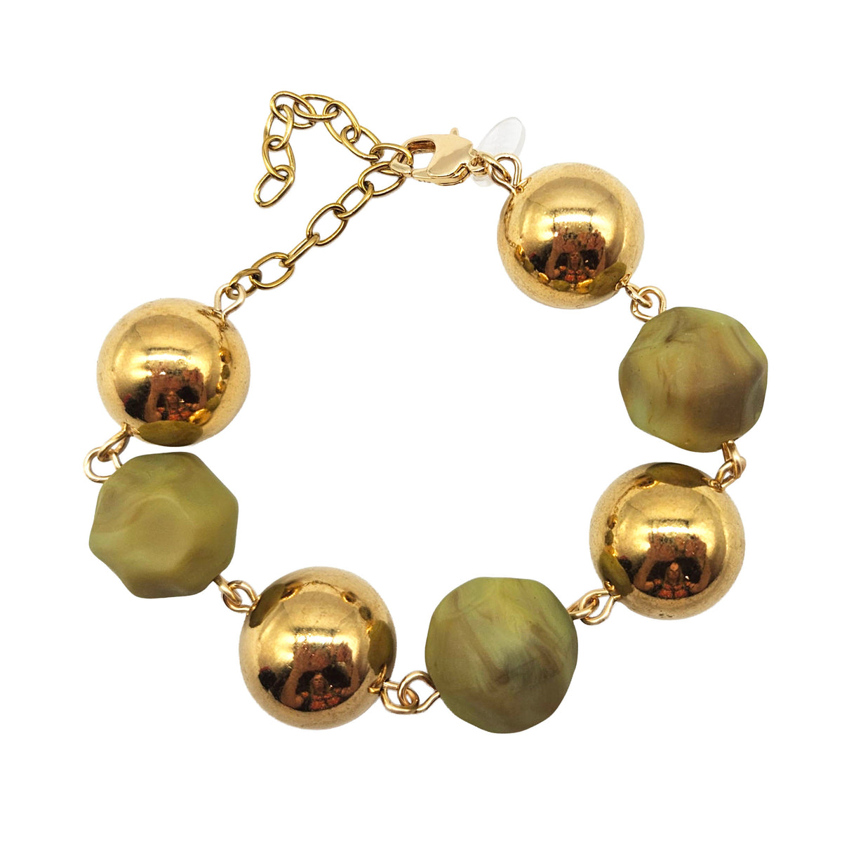 Olive Gleam Betsy Bracelet