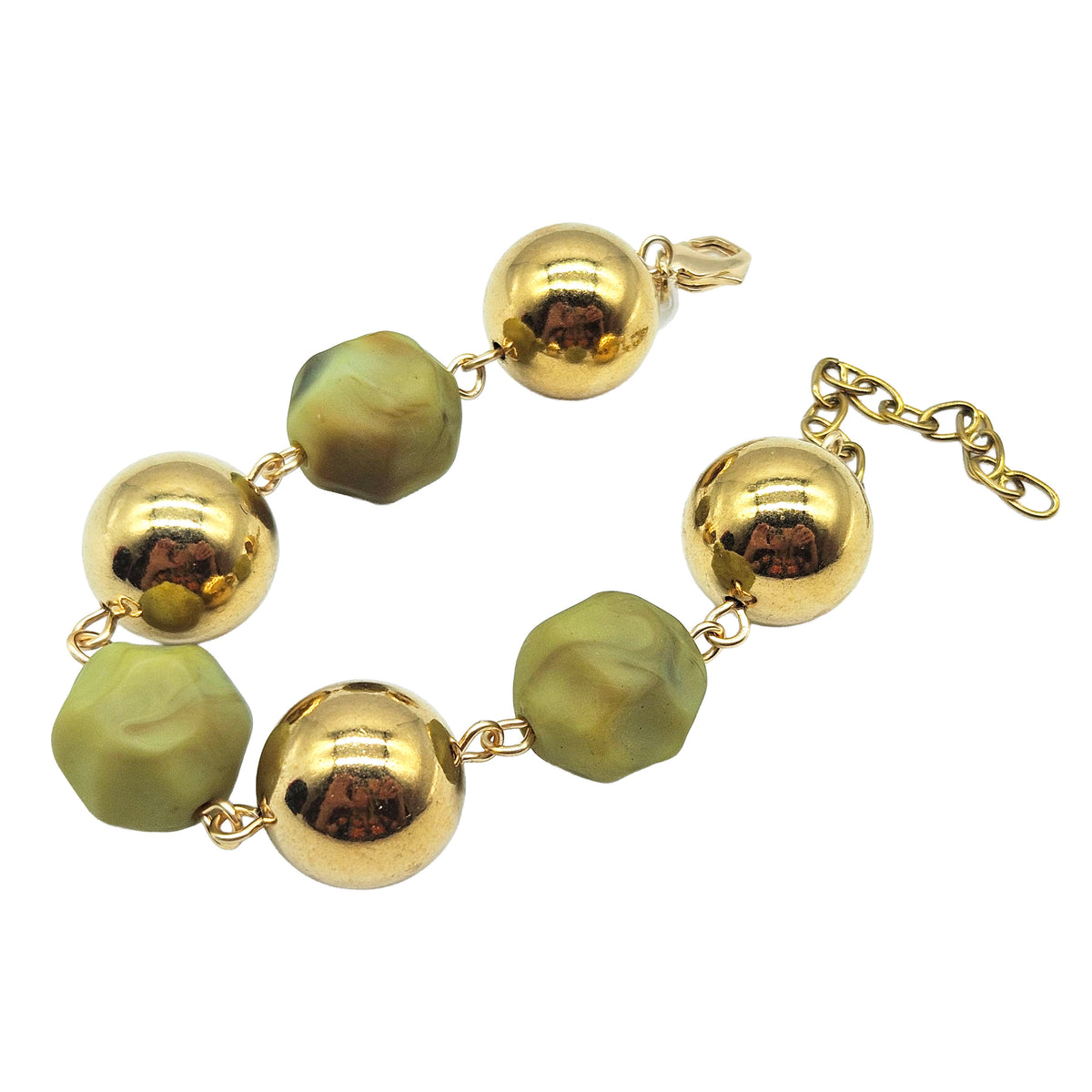 Olive Gleam Betsy Bracelet