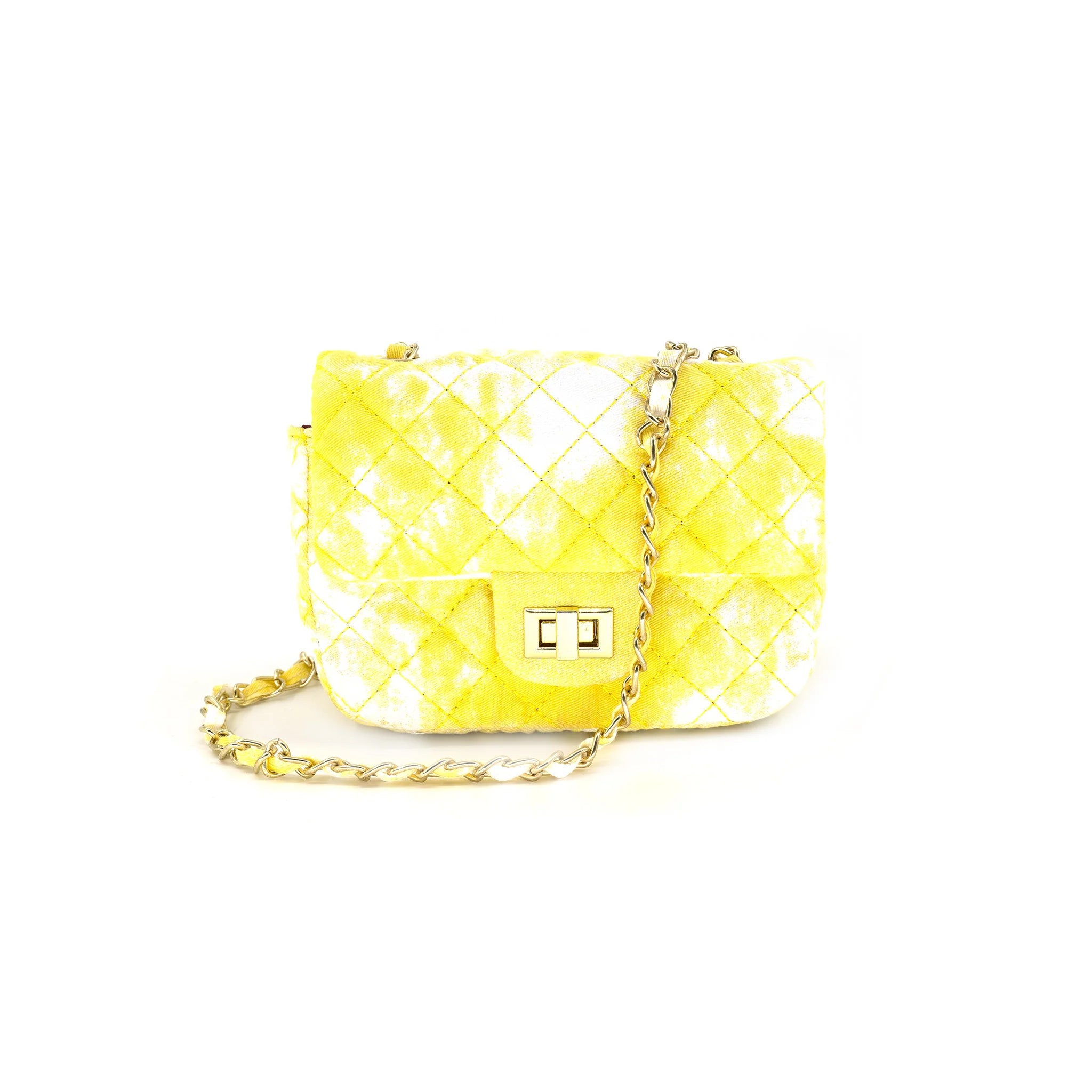Quilted Tie Dye Pumped Up Pastel Bag