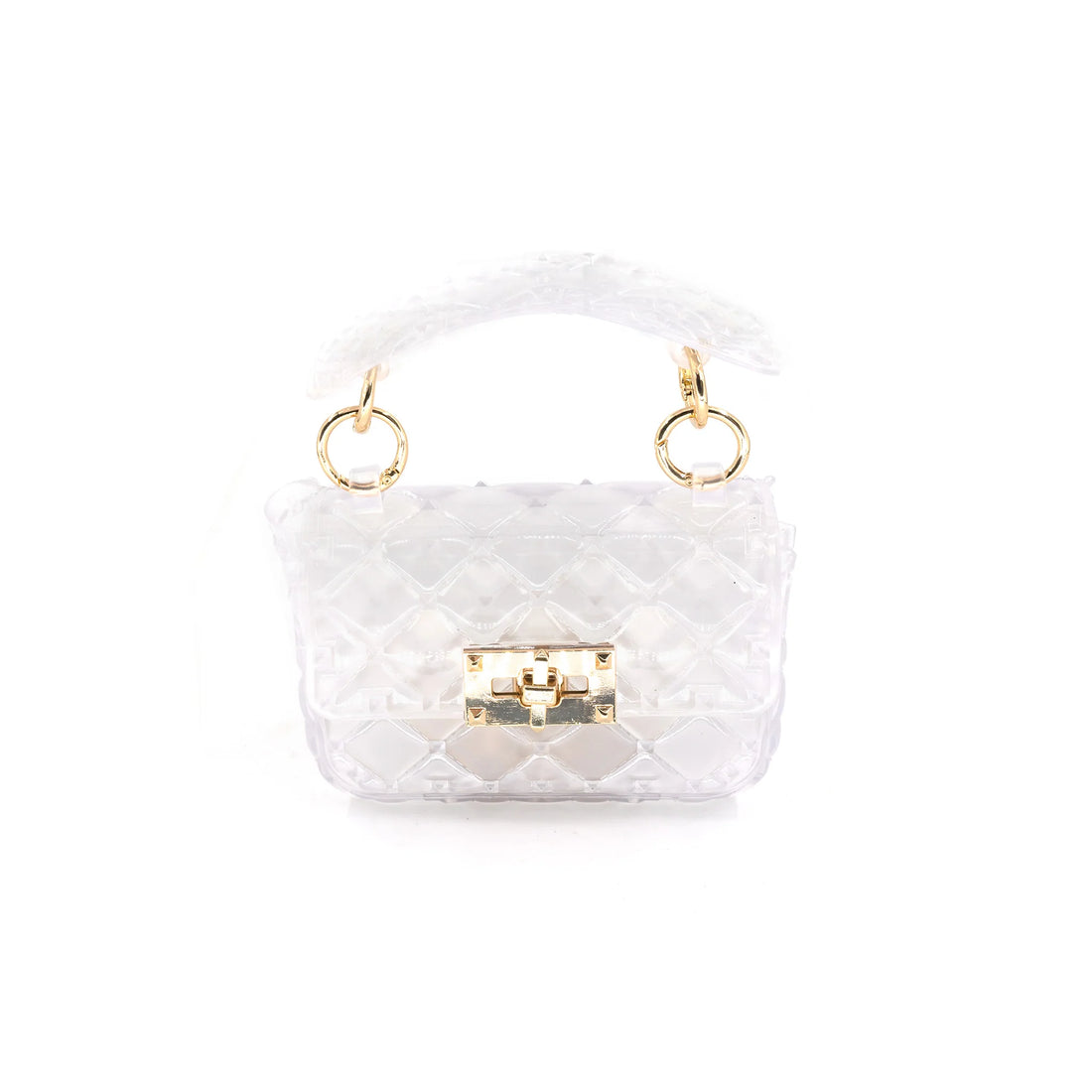 Quilted Jelly Purse - Clear