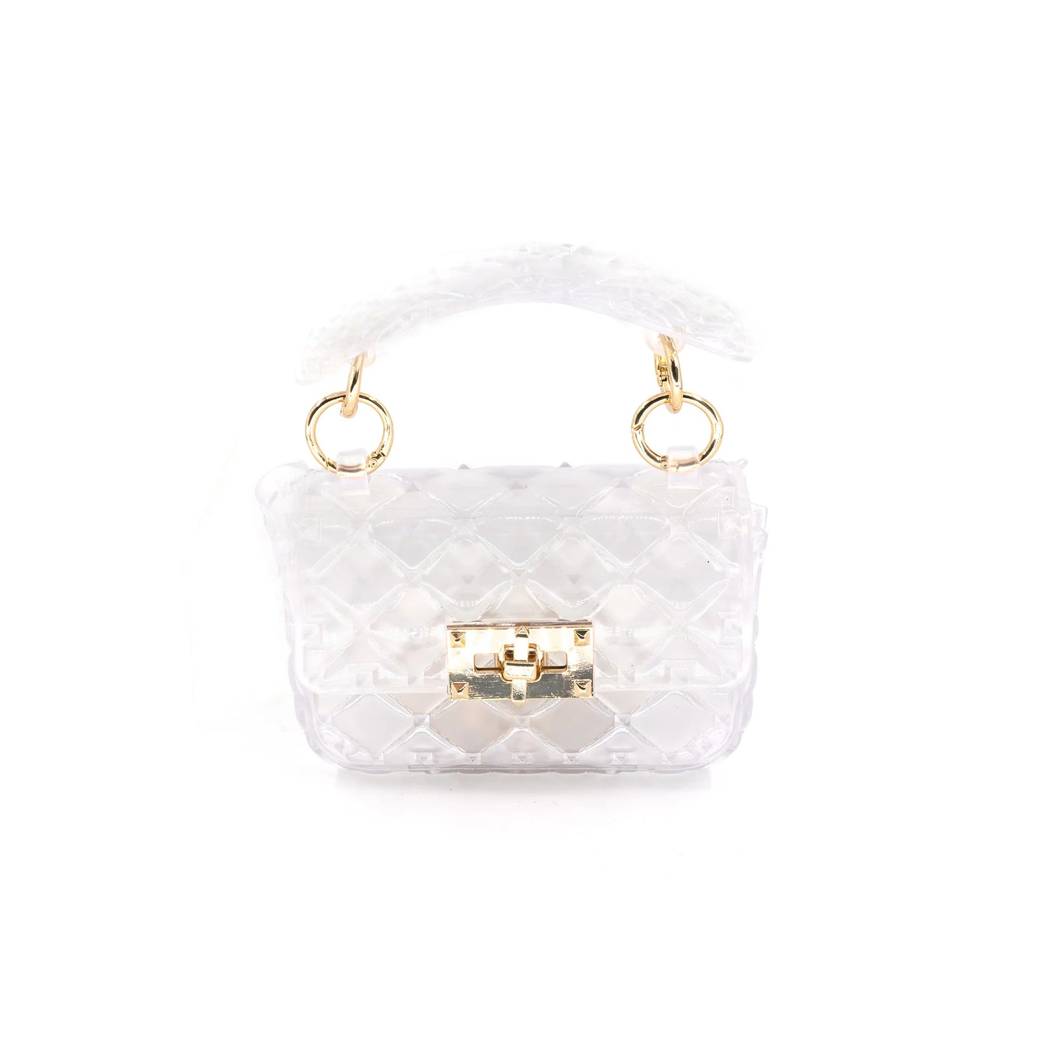 Clear jelly handbag shop