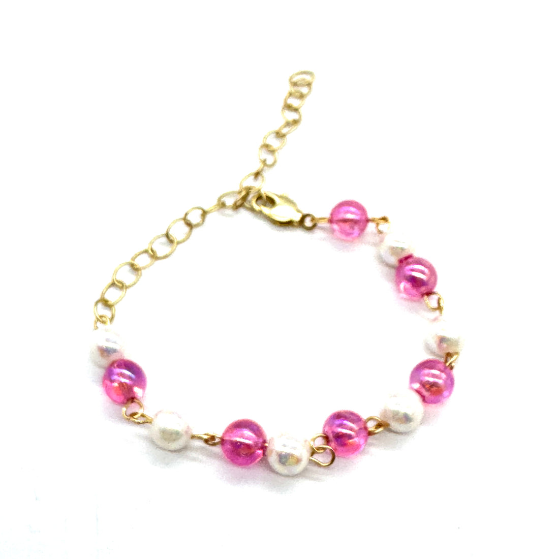 Bubble Gum Pearls Betsy Bracelet