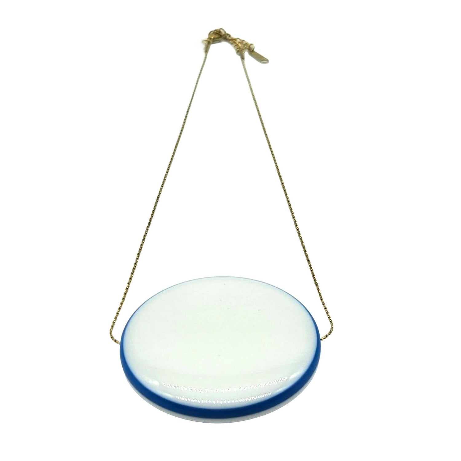 Twin Tone Reversible Slide Necklace