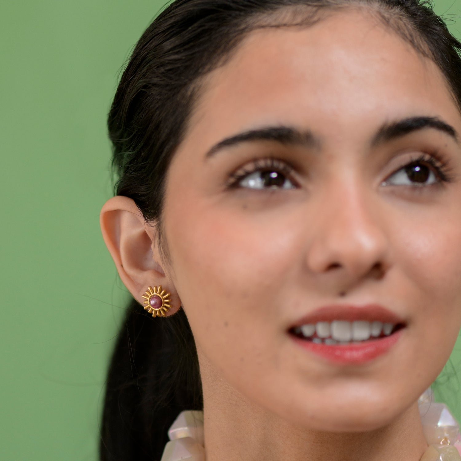 Palm Springs Pearls Starburst Studs