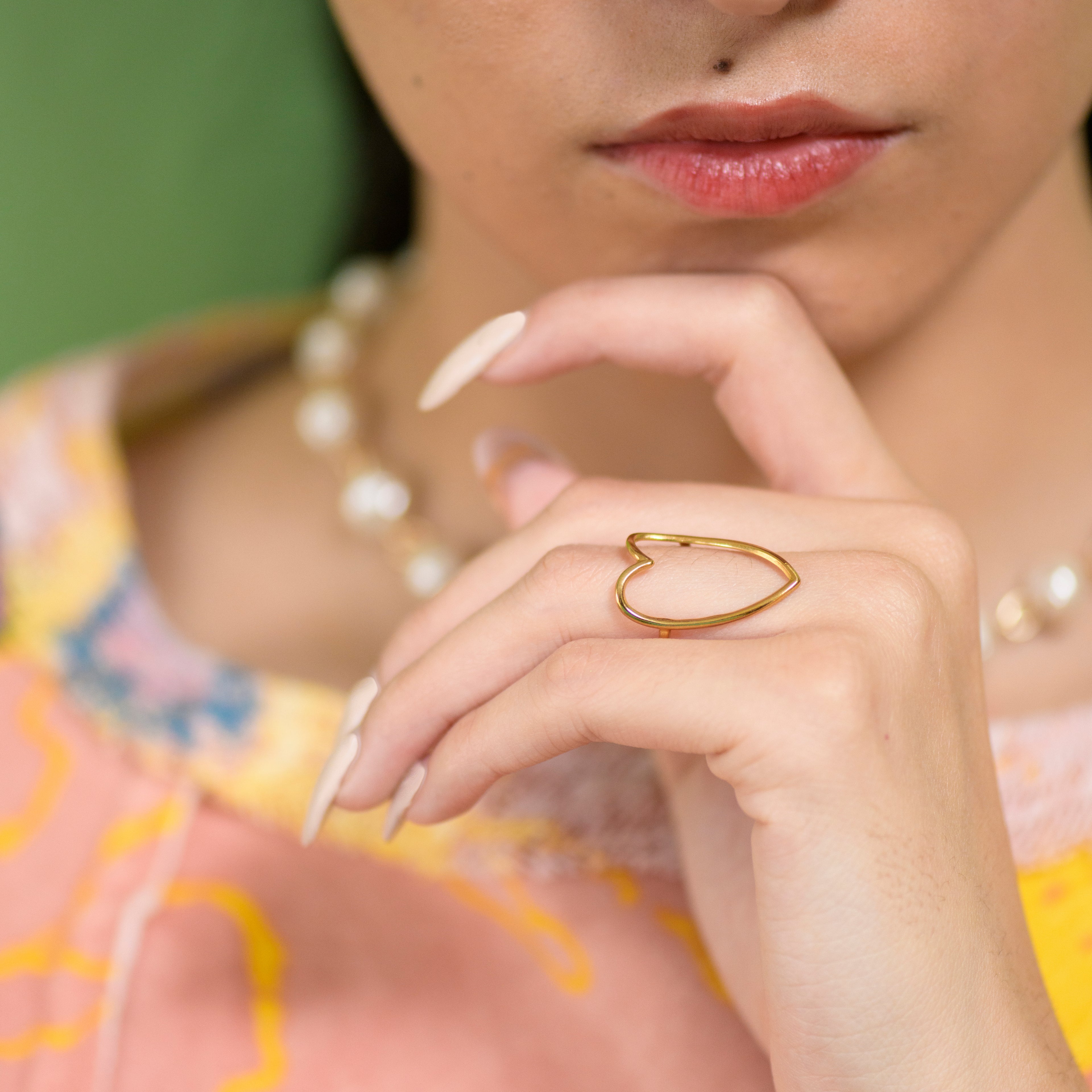 Open Heart Ring