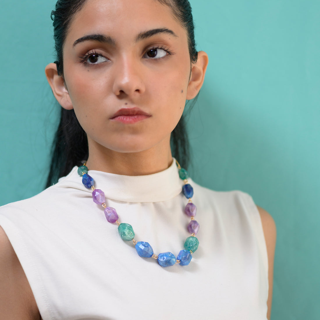 Atomic Ombré Bella Necklace