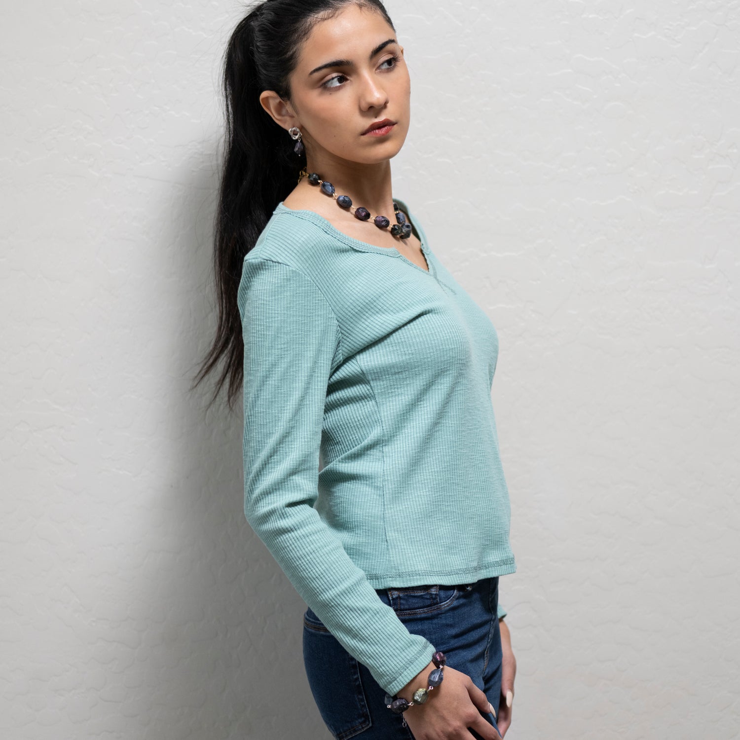 Midnight Mix Atomic Ombré Amelia Necklace