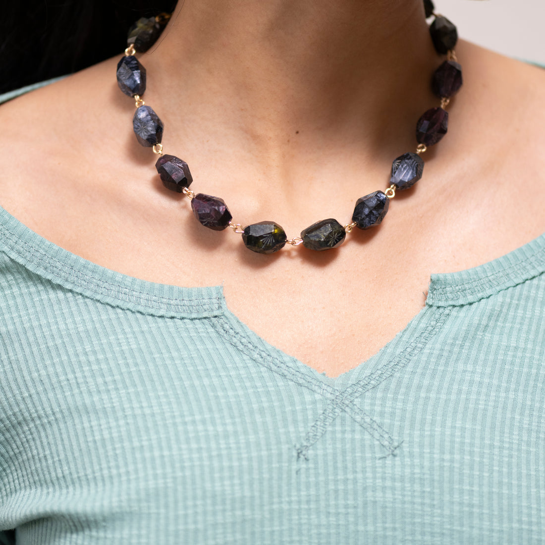 Midnight Mix Atomic Ombré Amelia Necklace