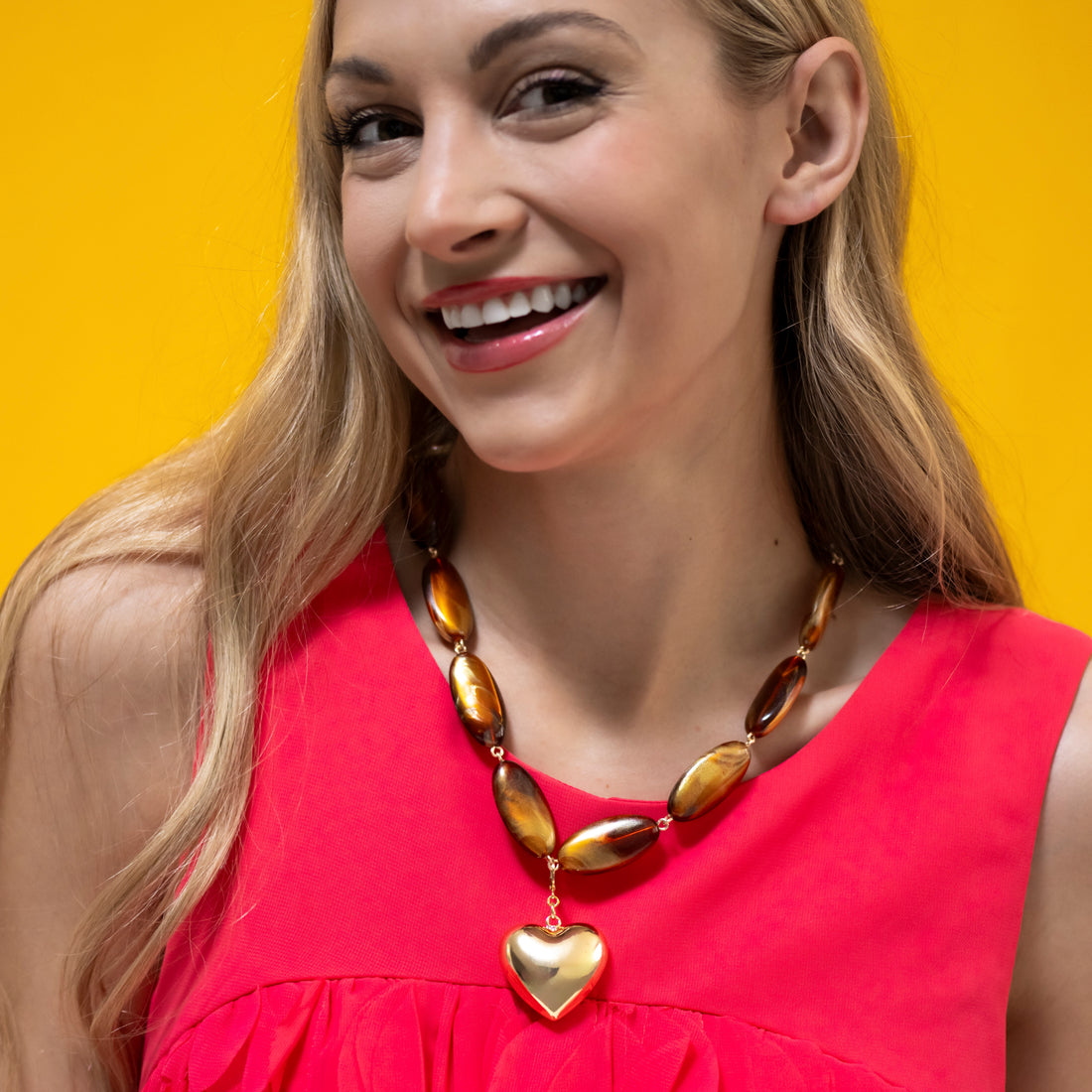 Molten Heart Necklace