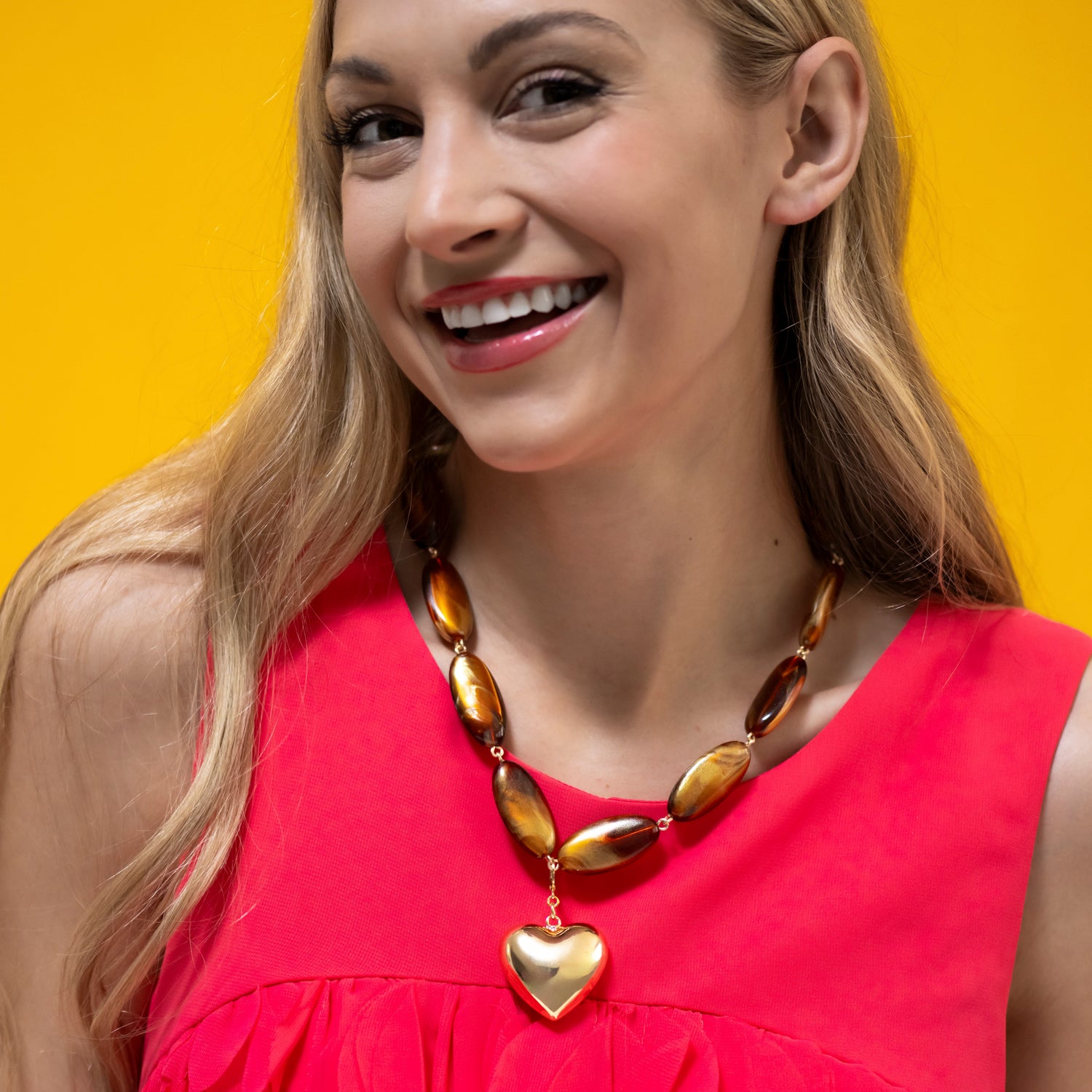 Molten Heart Necklace