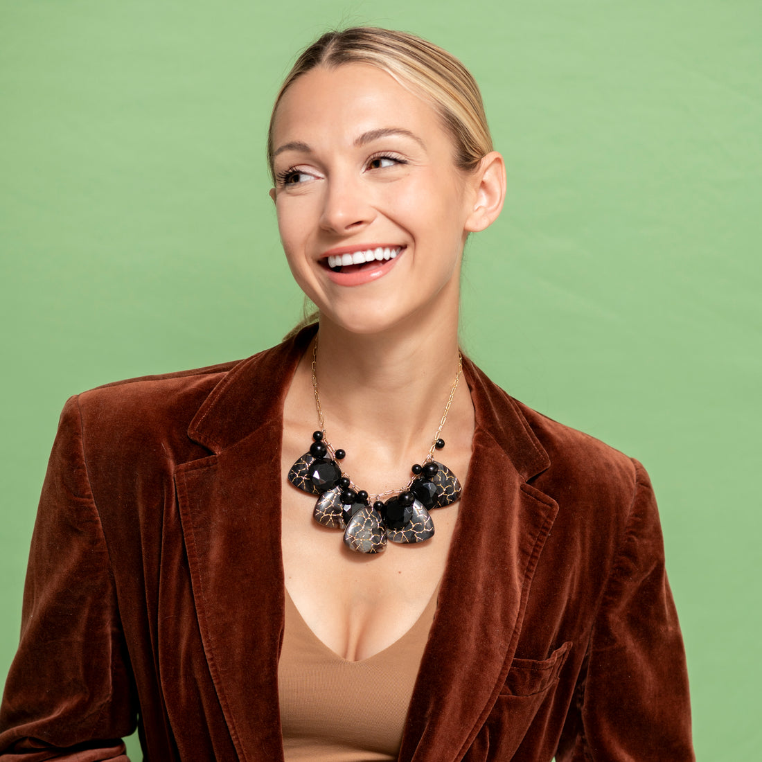 Shattered Disco Charm Necklace