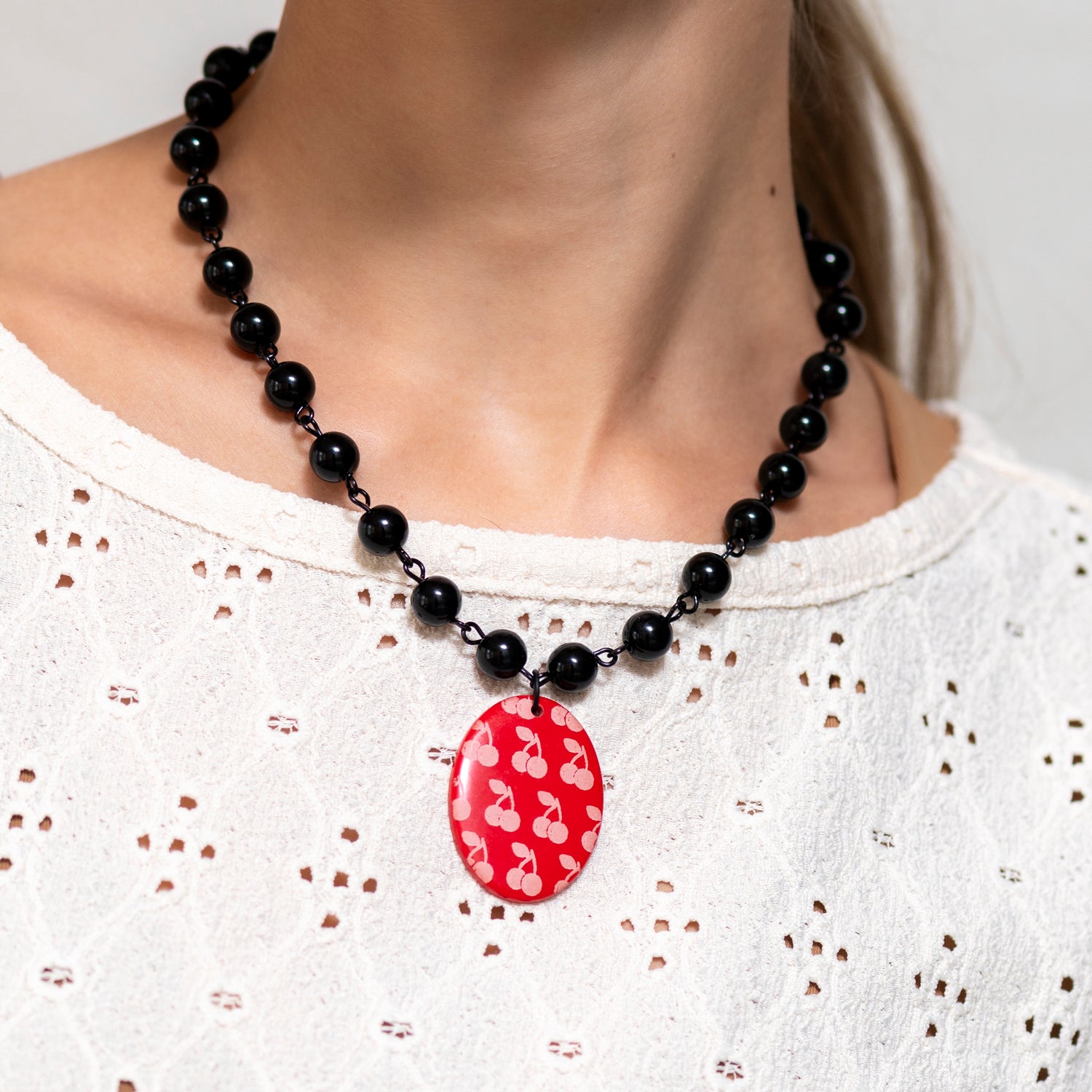 Lucky Cherries Aleta Necklace