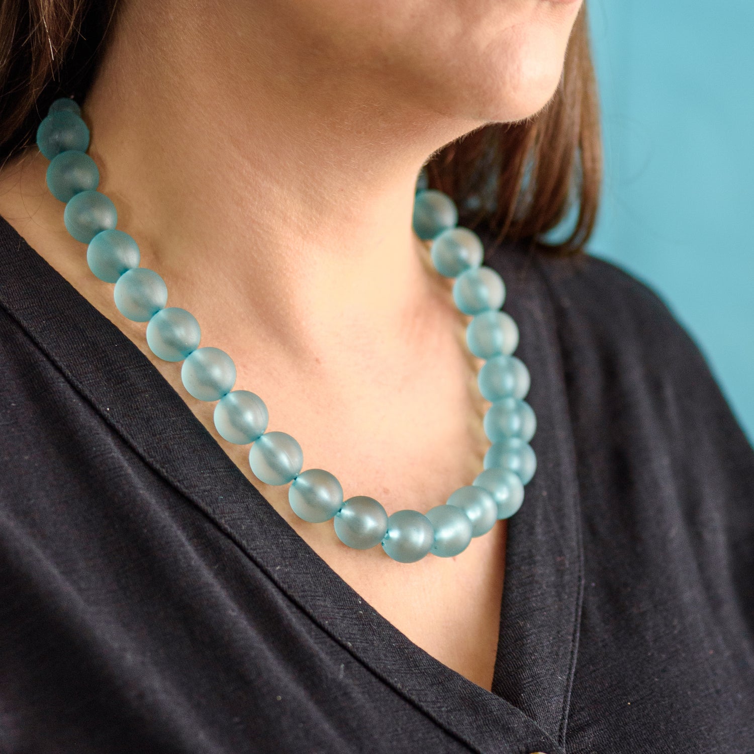 Frosted Muted Hues Marco Necklace