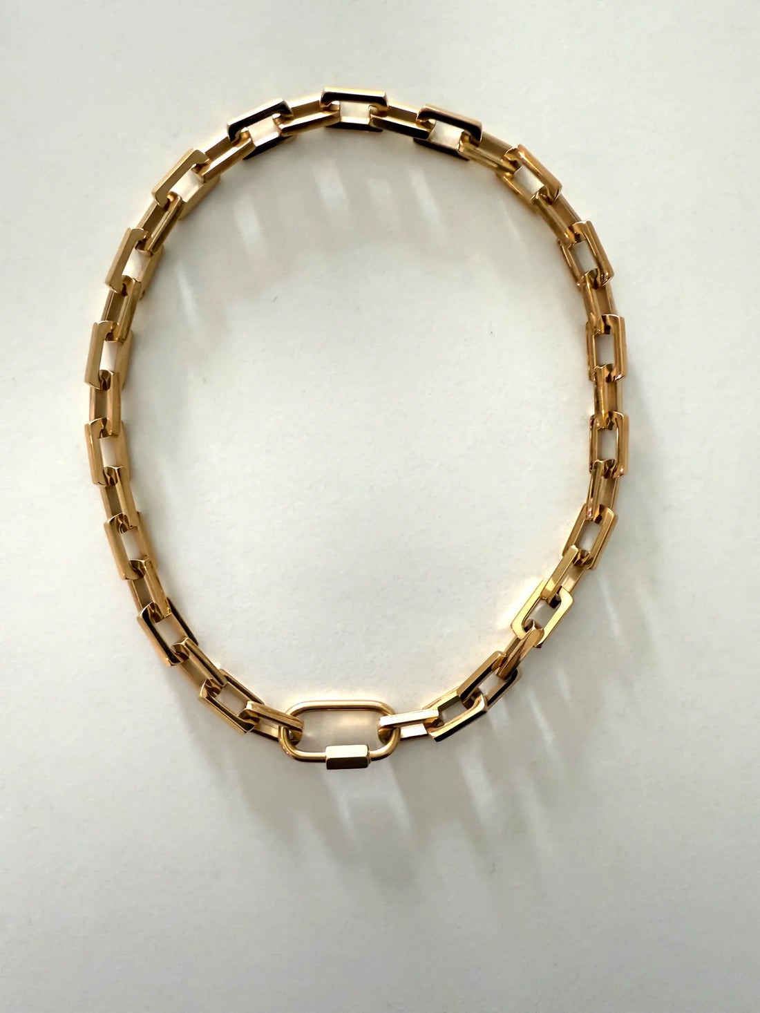 Chunky Carabiner Chain Necklace - HL Trunk Show