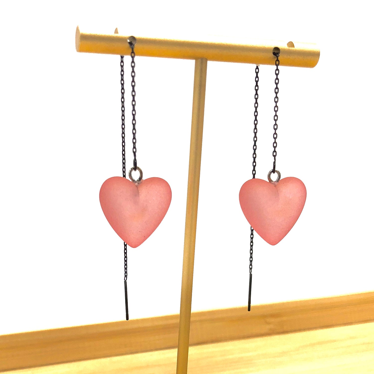 Heartstrings Threader Earrings