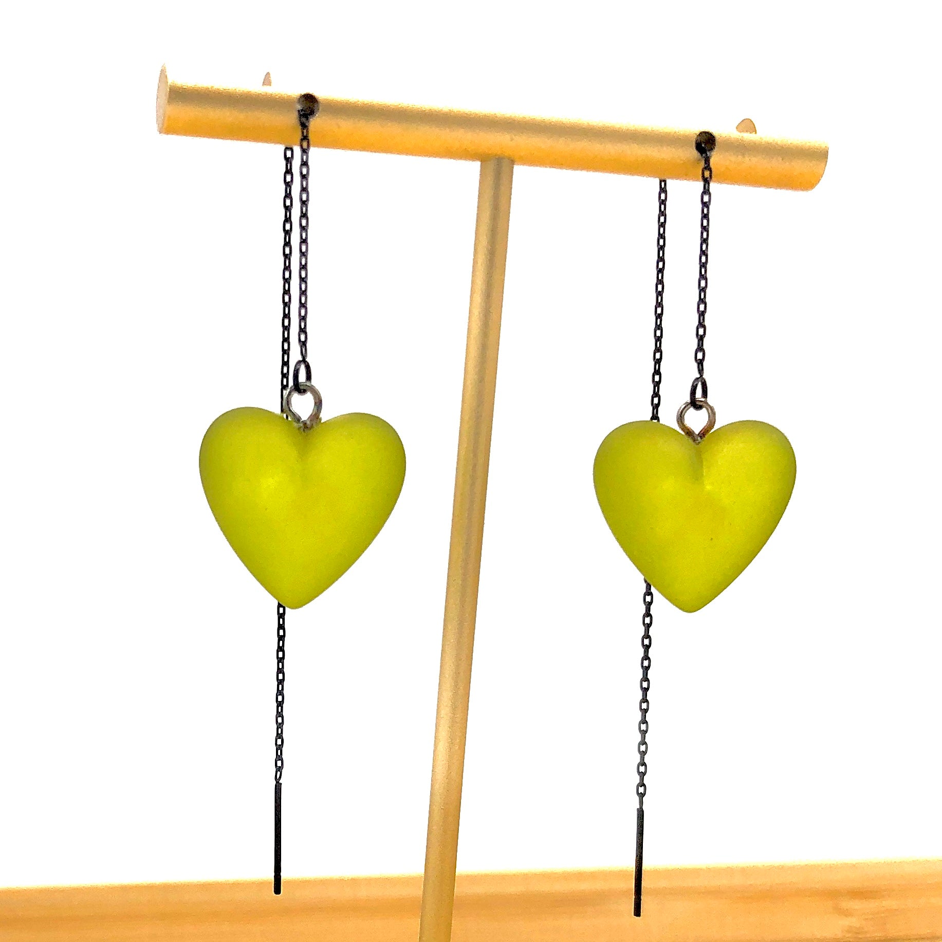 Heartstrings Threader Earrings