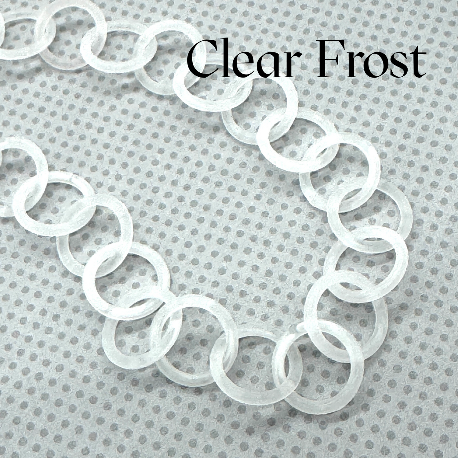 Clink Lucite Chain Link Necklace - Colorful Layering Chains*