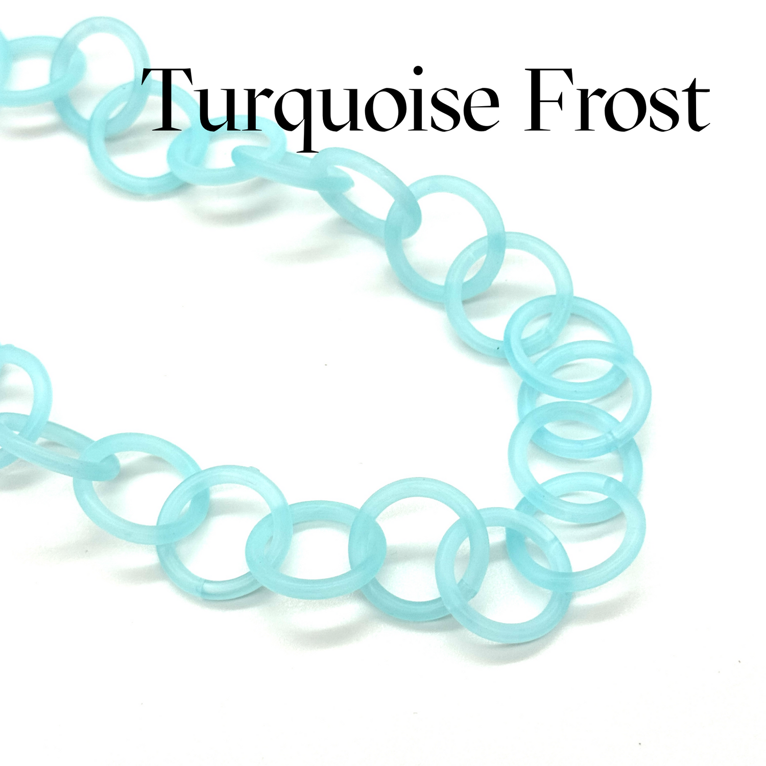 Clink Lucite Chain Link Necklace - Colorful Layering Chains*