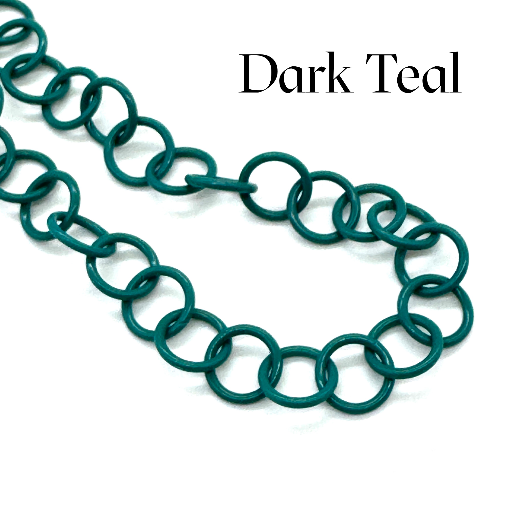 Clink Lucite Chain Link Necklace - Colorful Layering Chains*