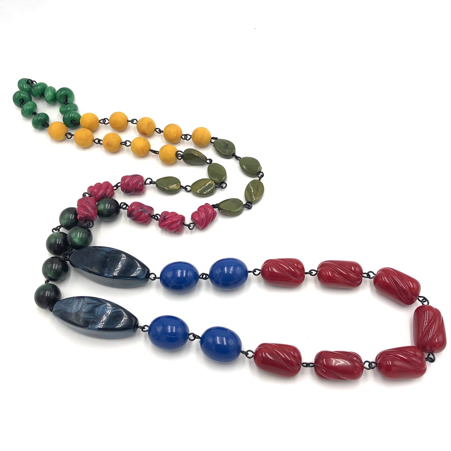 multicolored necklace