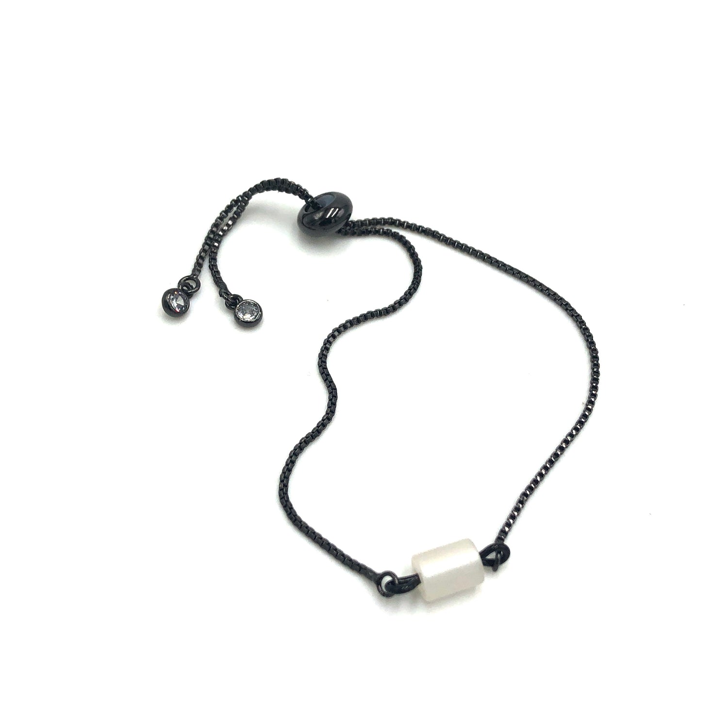 Moonglow Chain Slider Bracelet