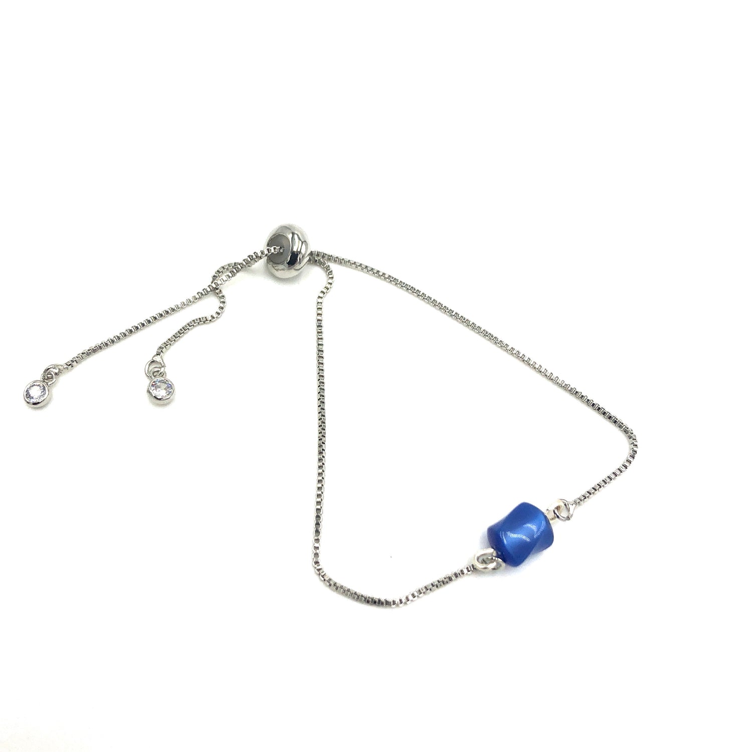 Moonglow Chain Slider Bracelet