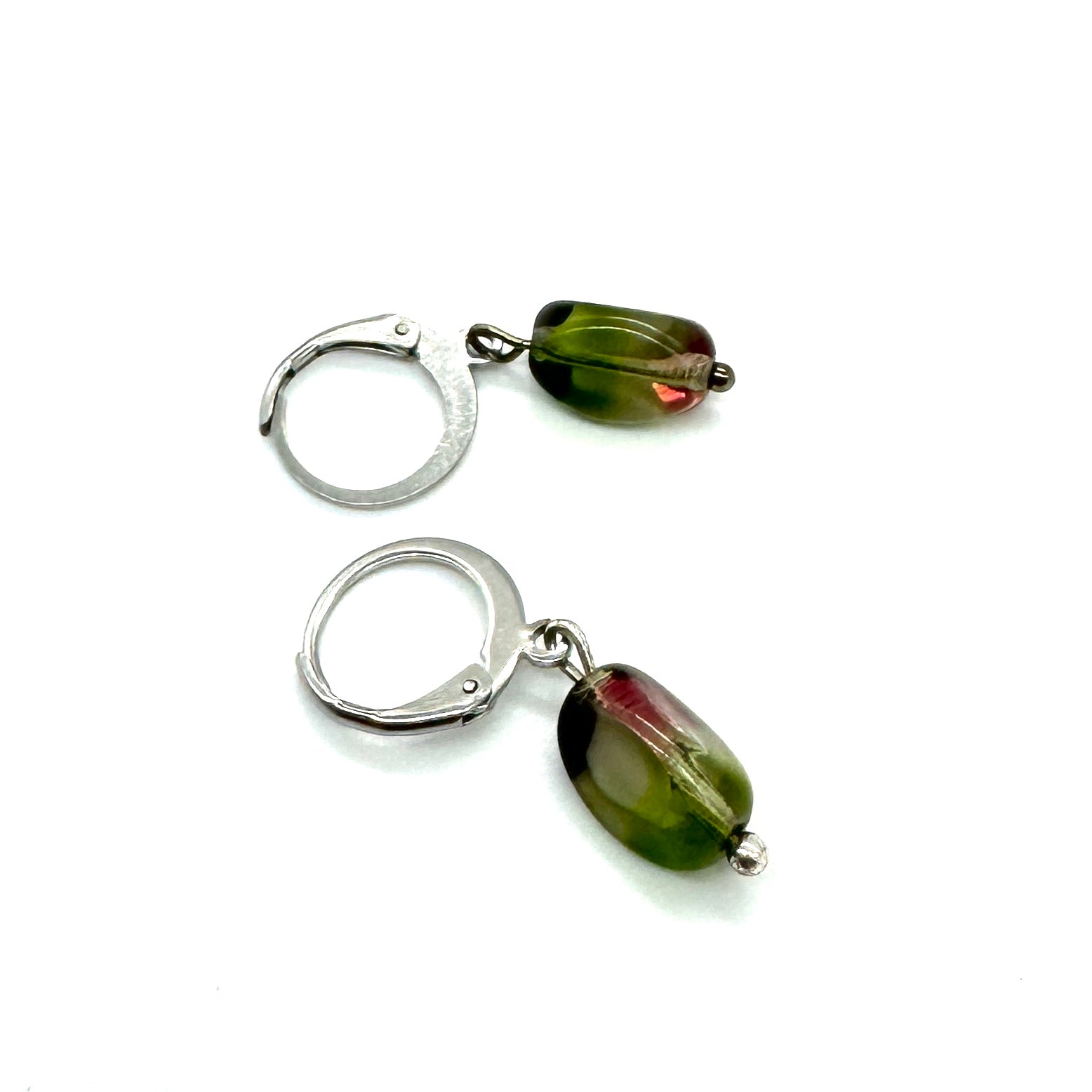 Minimalist RARE Glass Drop Earrings - Mini Beebees