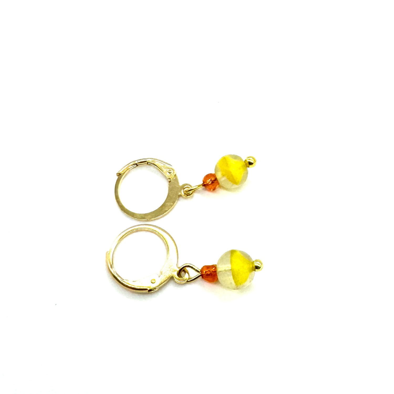 Minimalist RARE Glass Drop Earrings - Mini Beebees