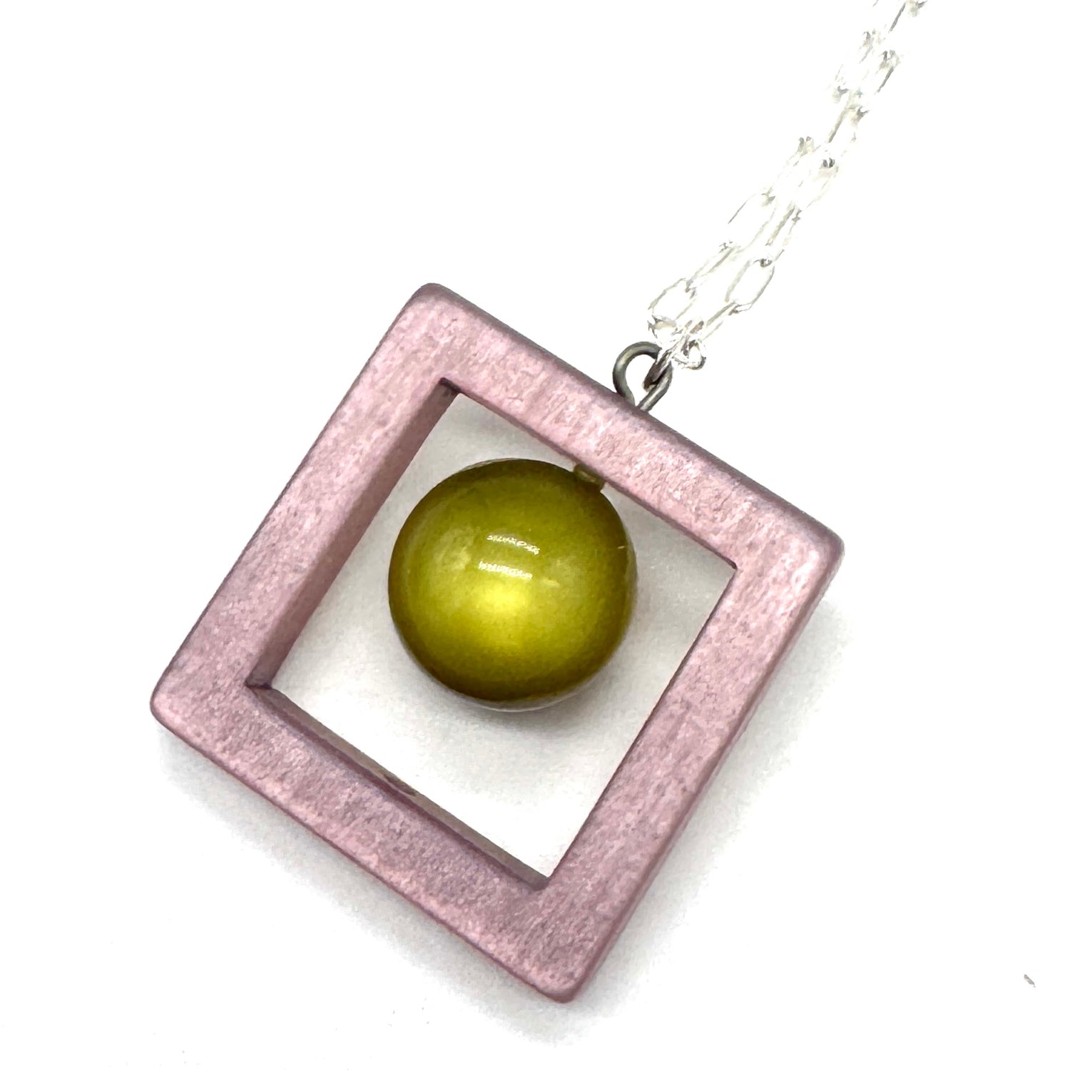 Color Study Frame Necklace