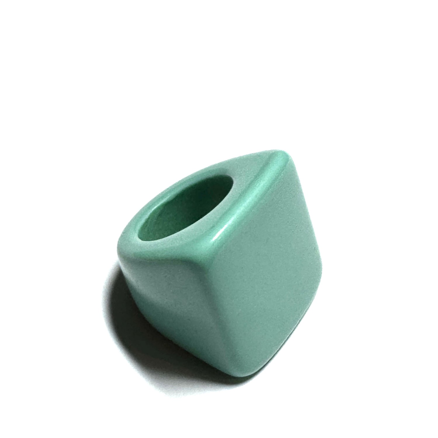 Forma Resin Ring – Turquoise