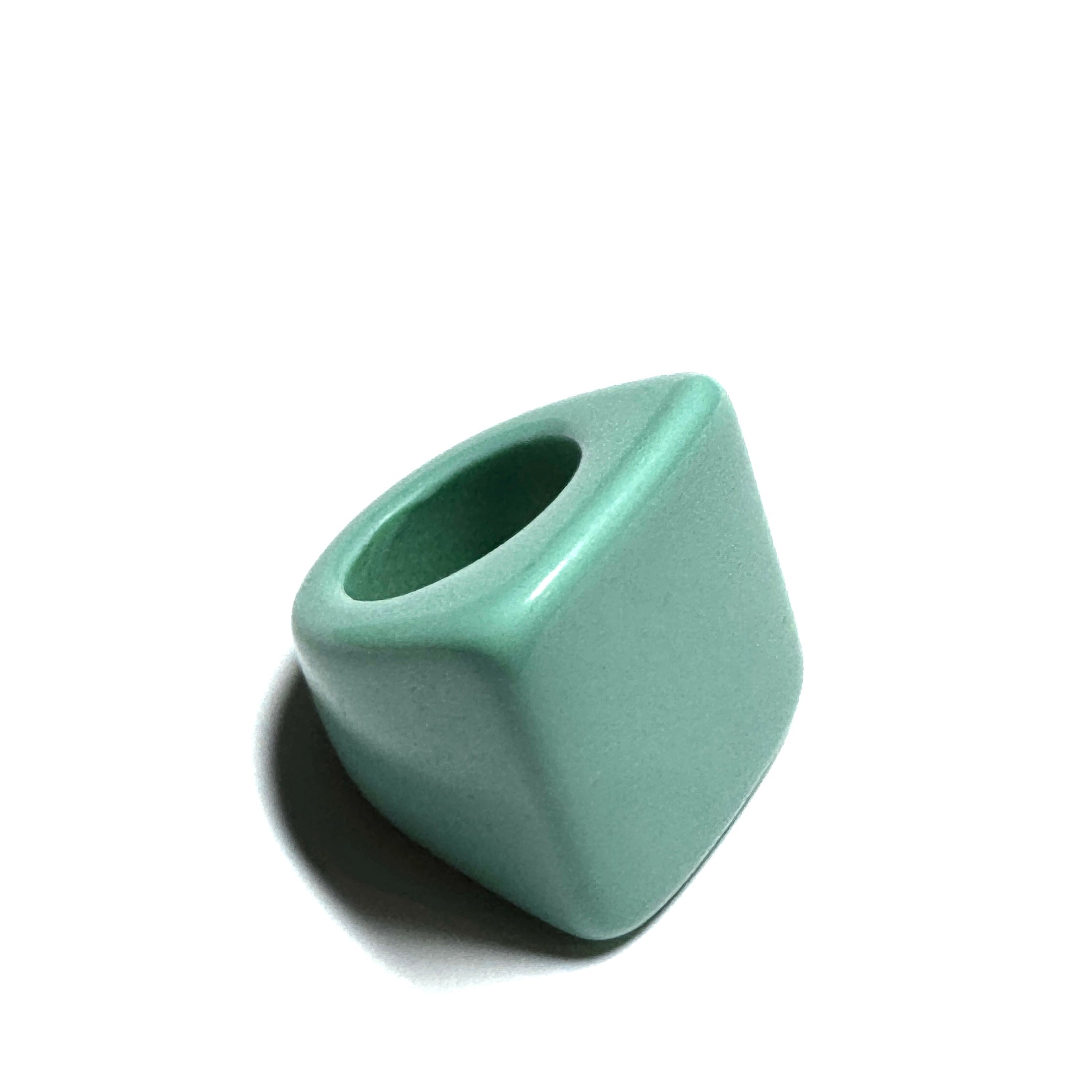 Forma Resin Ring – Turquoise