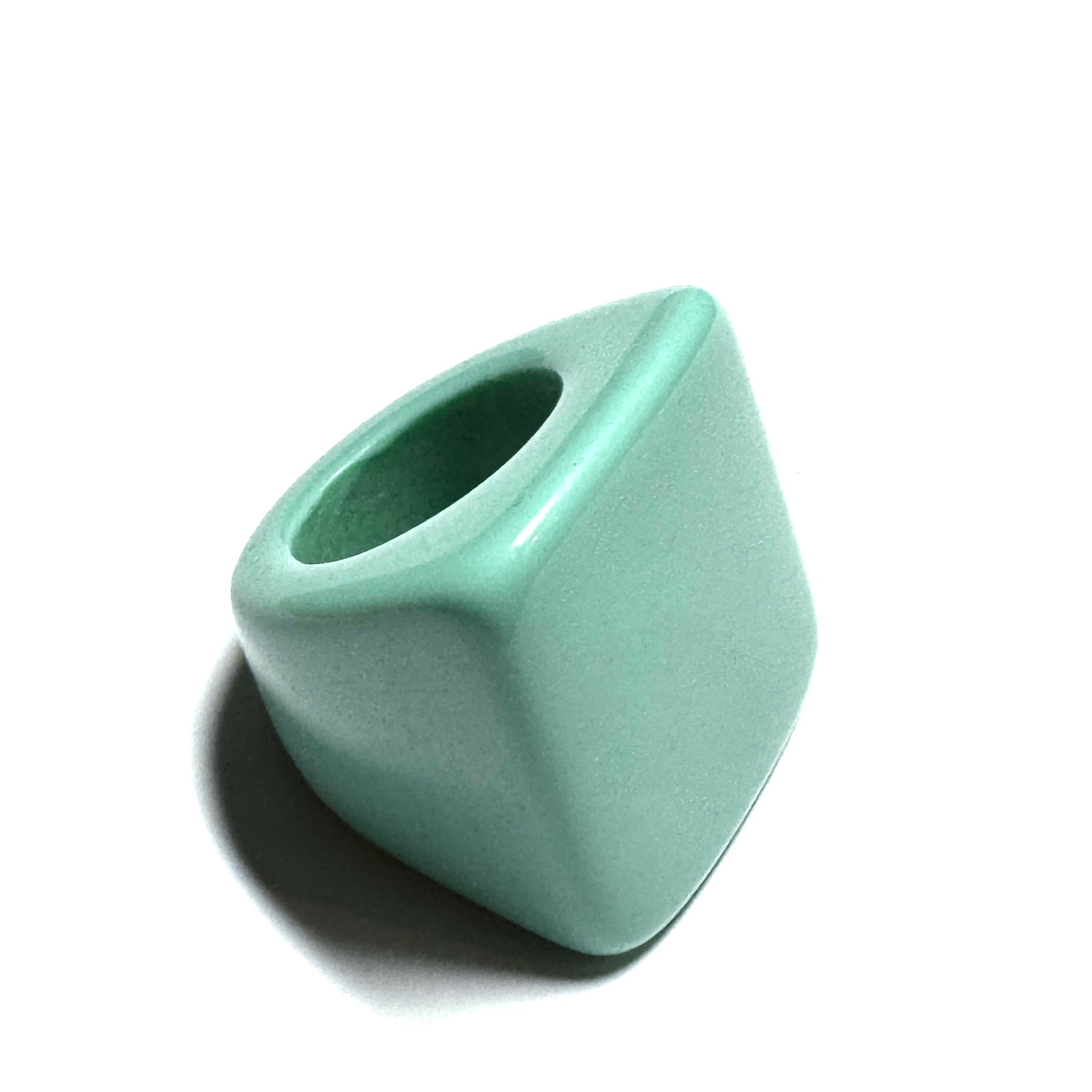 Forma Resin Ring – Turquoise