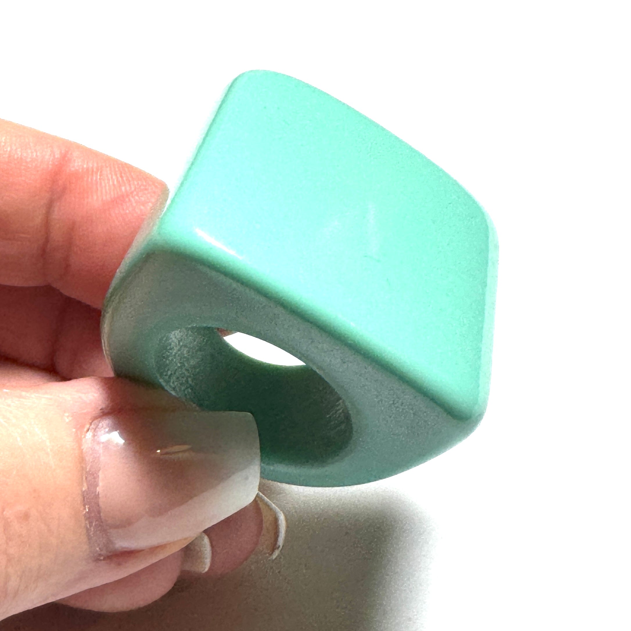 Forma Resin Ring – Turquoise
