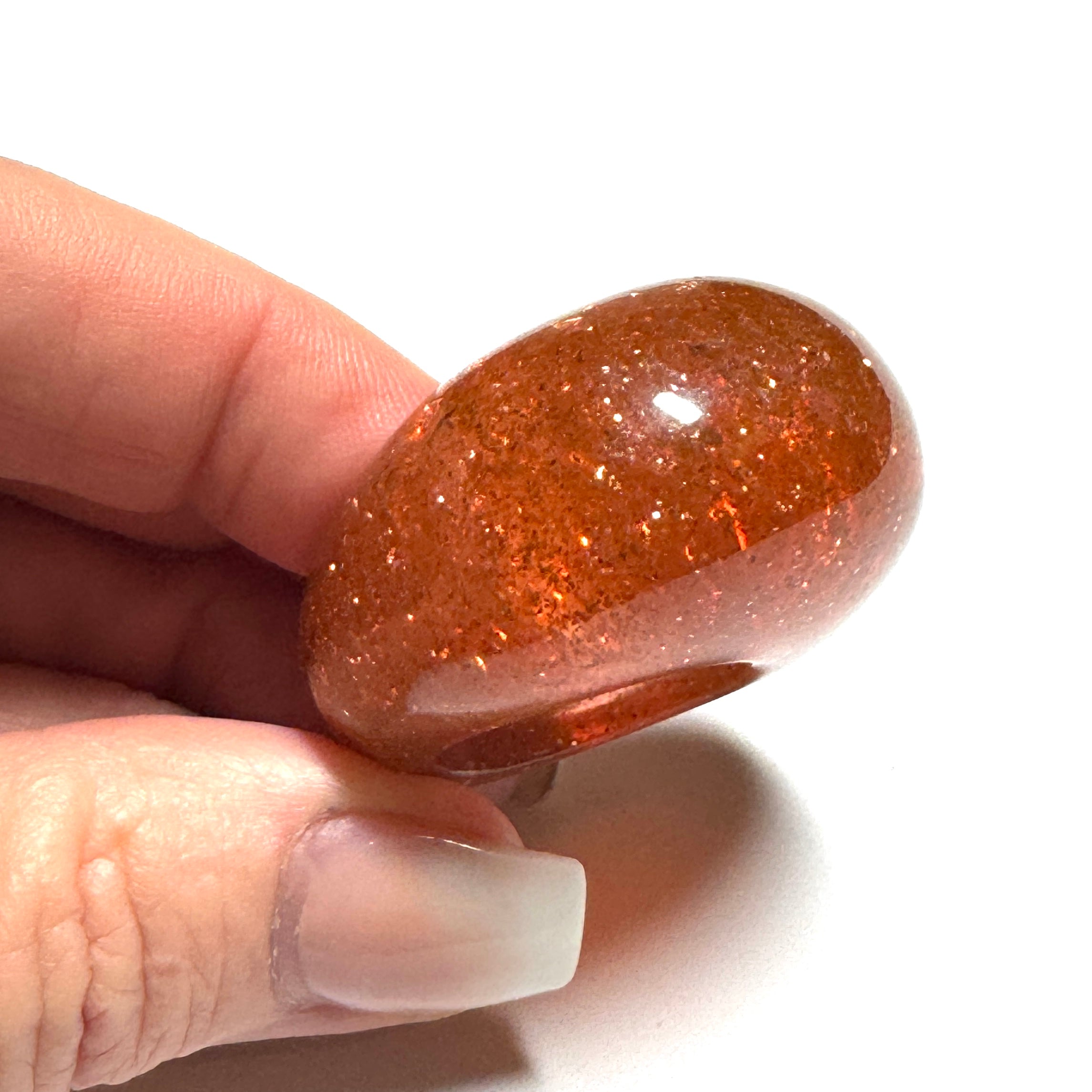 Forma Resin Ring – Copper Glitter