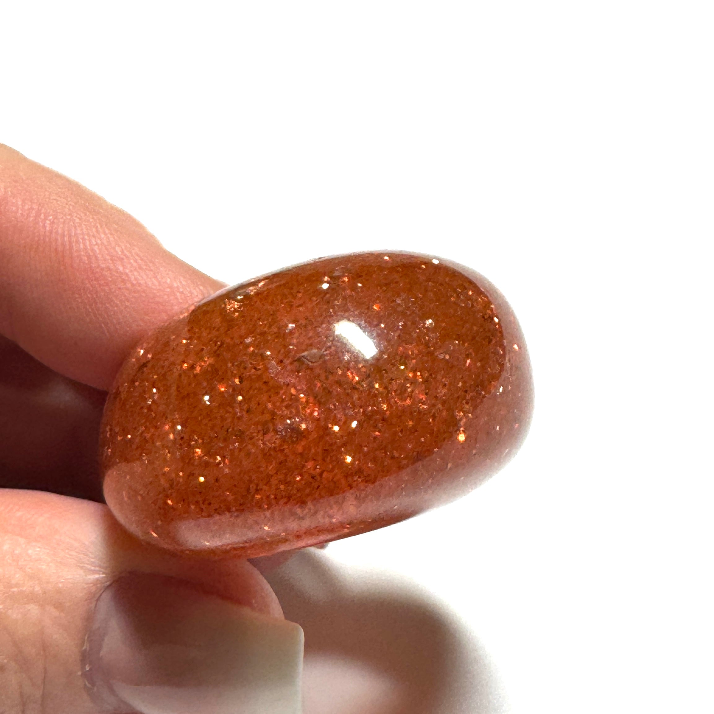 Forma Resin Ring – Copper Glitter