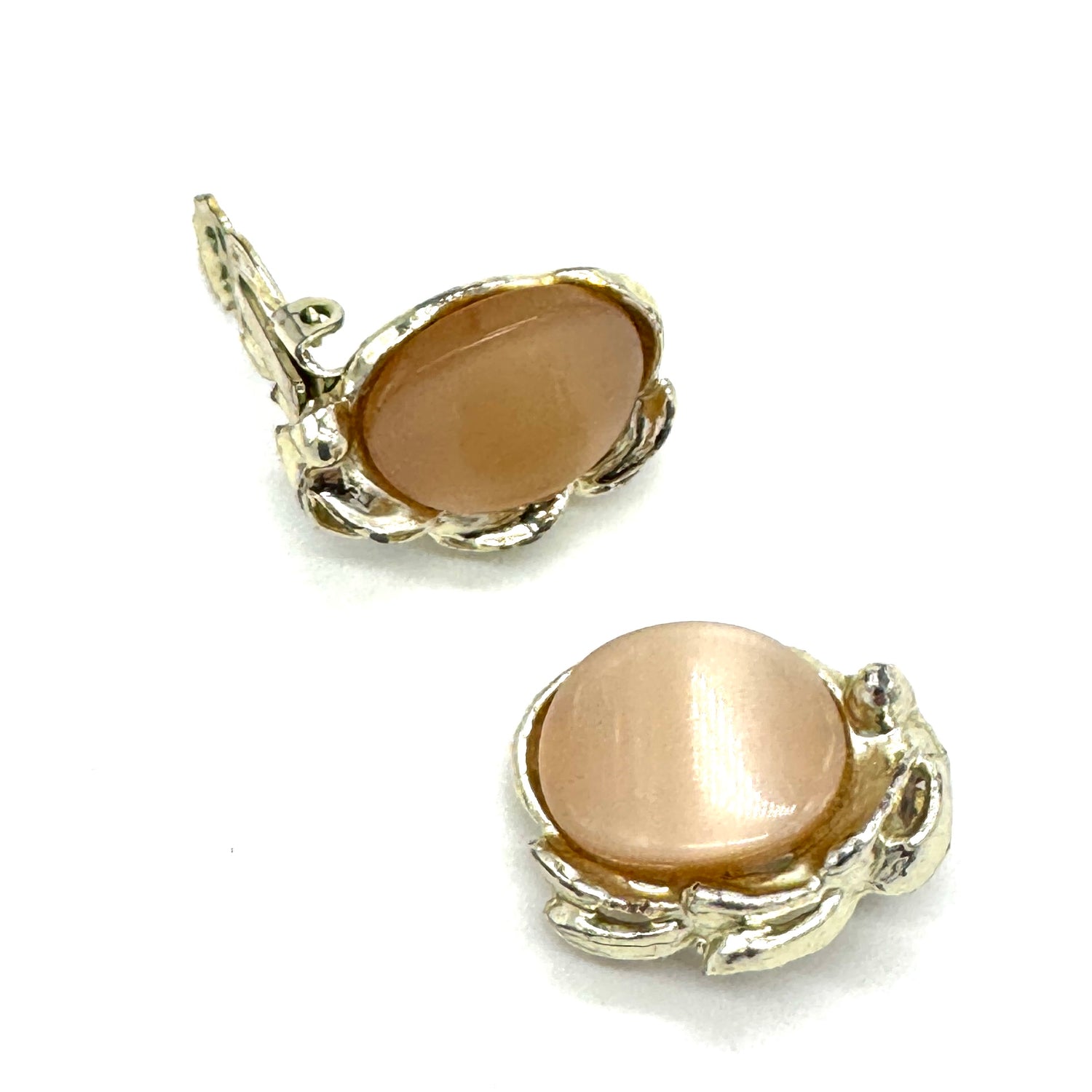 Harvest Moon Earrings, One Of A Kind - Estate Thermoset Event!
