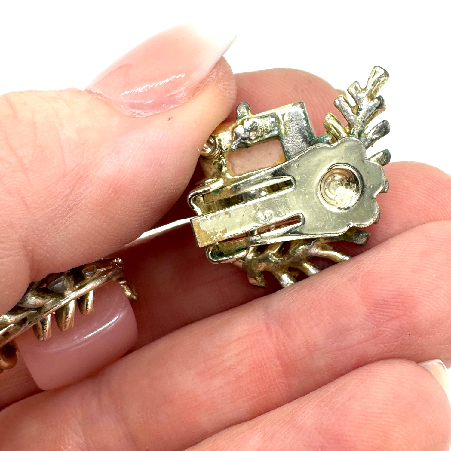 Peachy Keen Earrings, One Of A Kind - Estate Thermoset Event!
