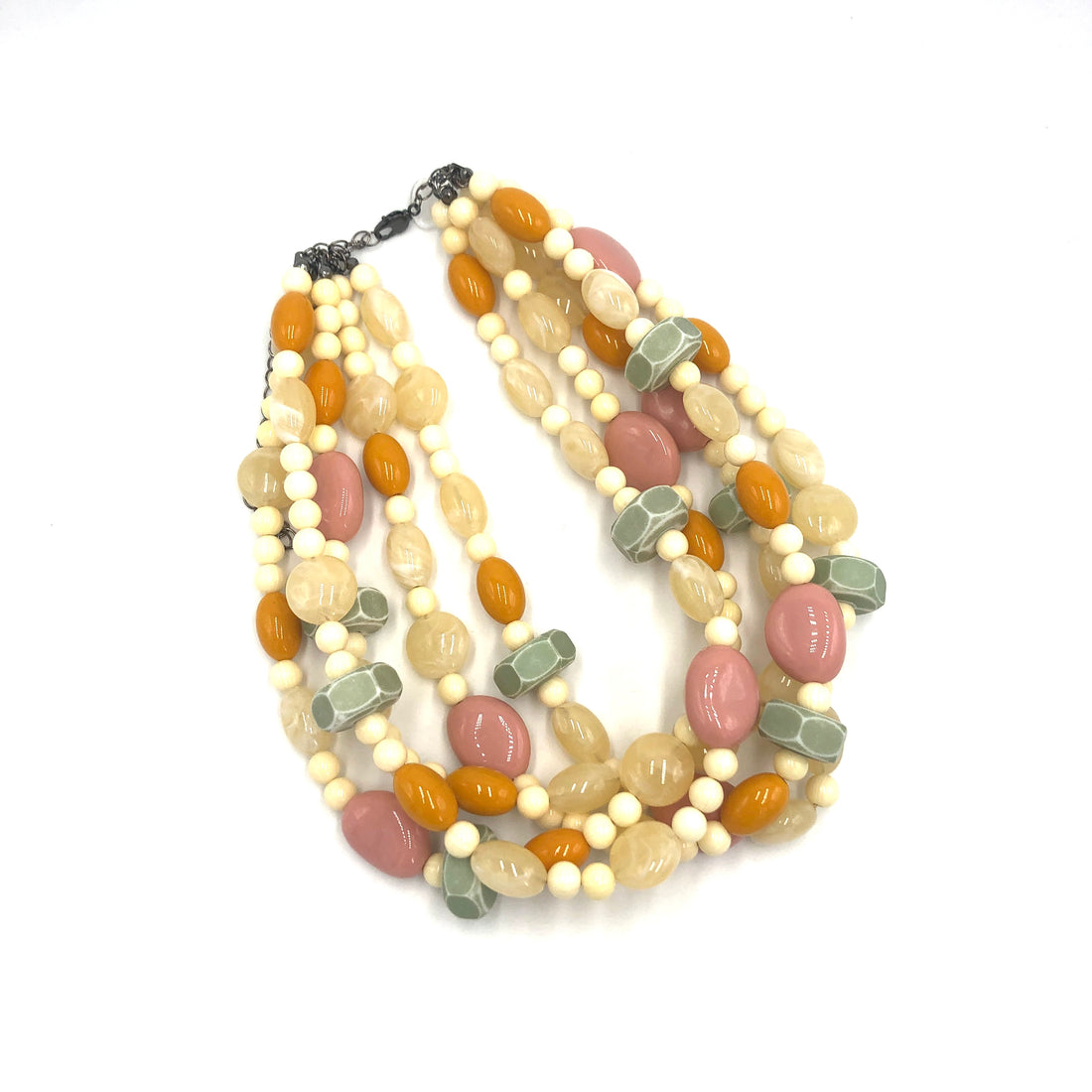 colorful statement necklace