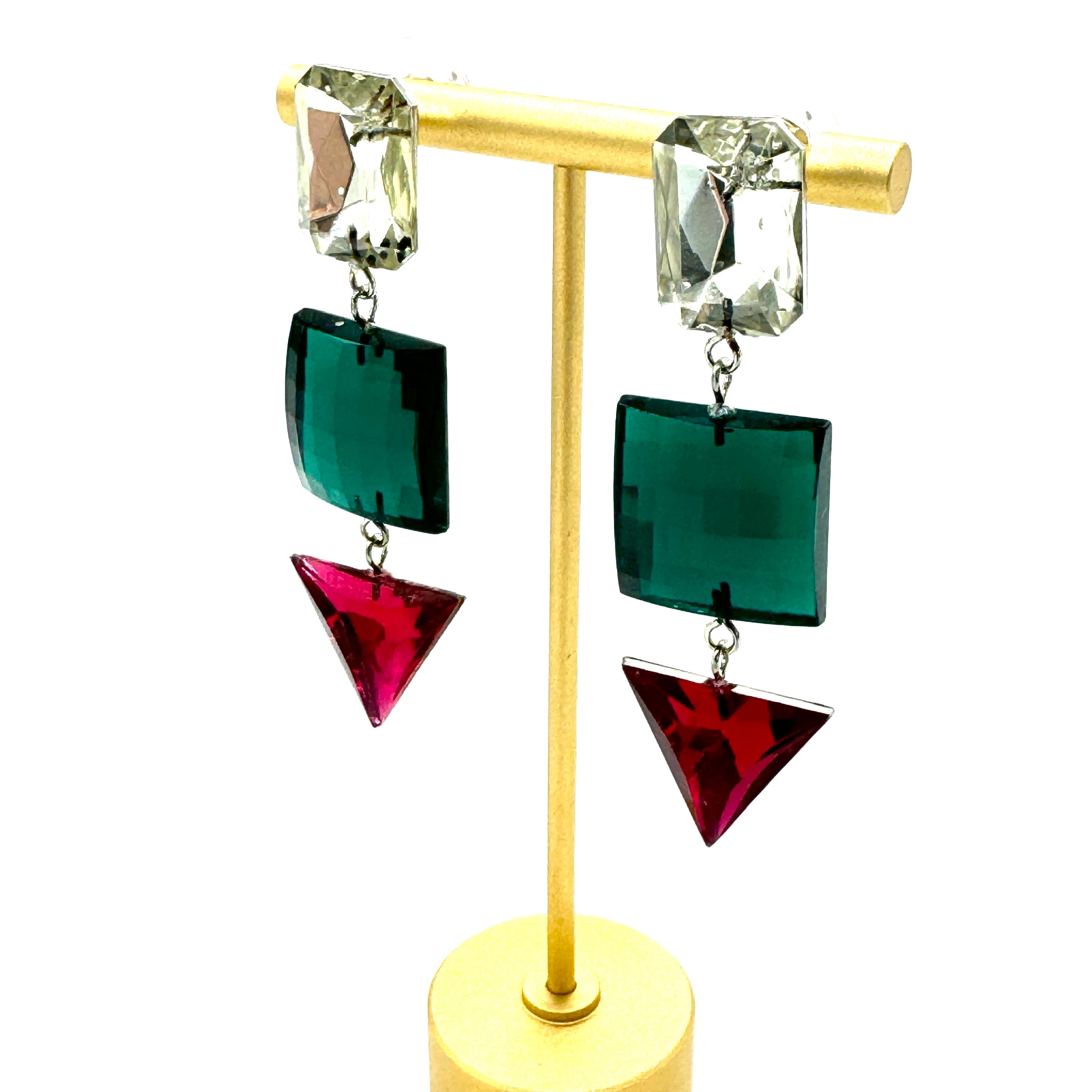 Regal Holiday Shine On Earrings