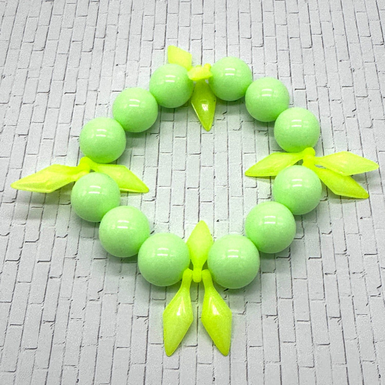 Neon Mint Cha Cha Bracelet